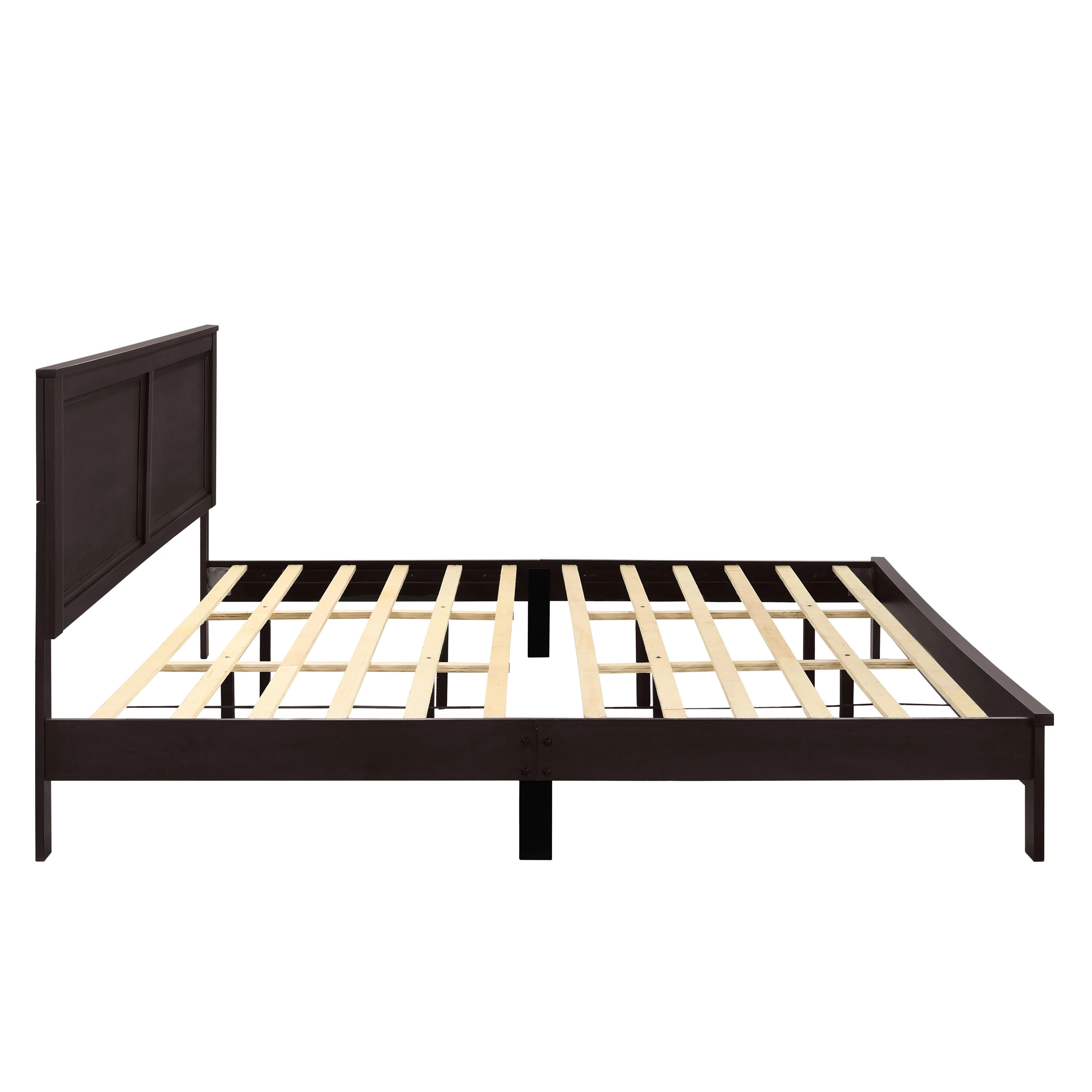 ARIES 6/6 EK PANEL BED-HB/FB/RAILS-MERLOT - Image 3