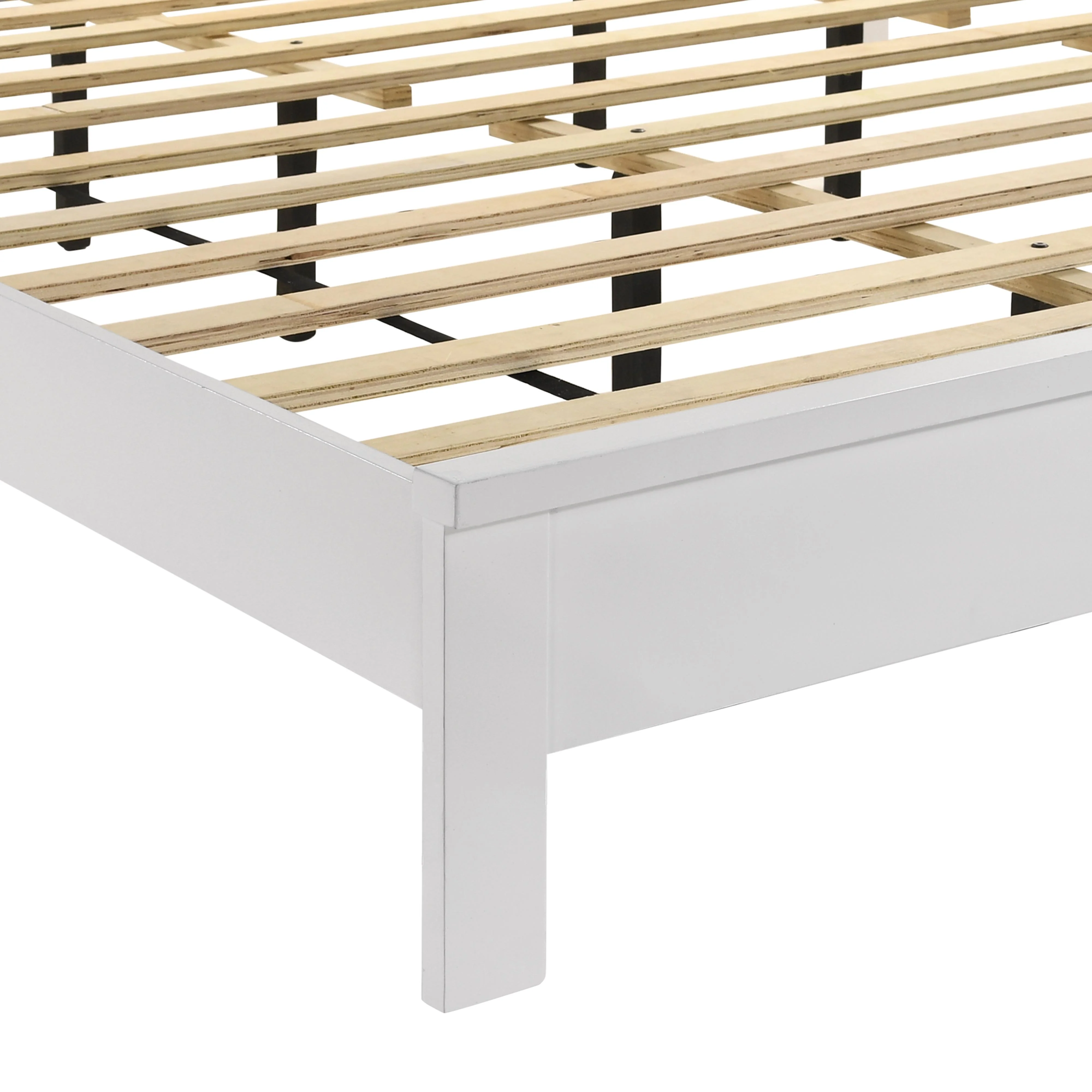 ARIES 6/6 EK PANEL BED-HB/FB/RAILS-WHITE - Image 5