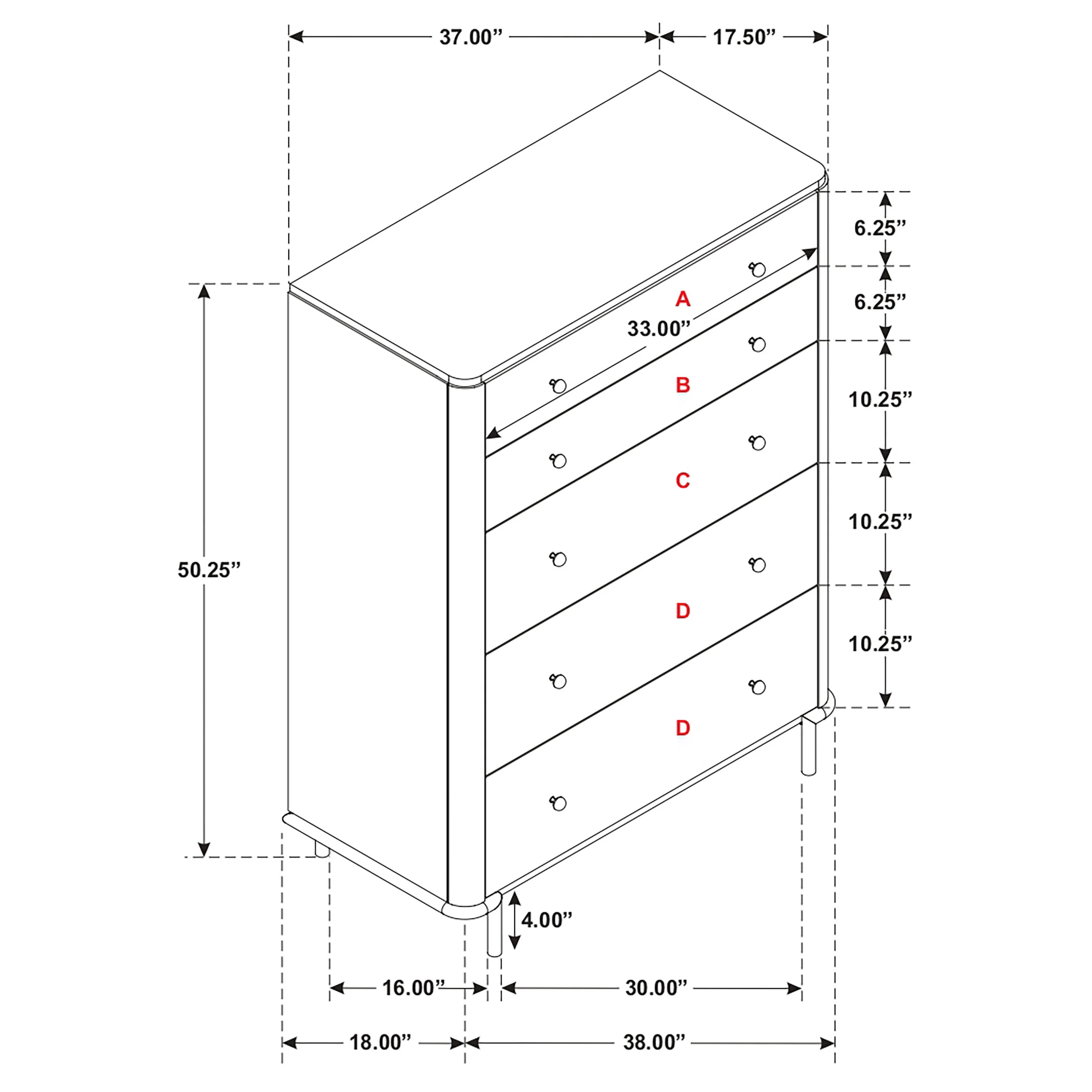 Arini Chest of Drawers - Image 9