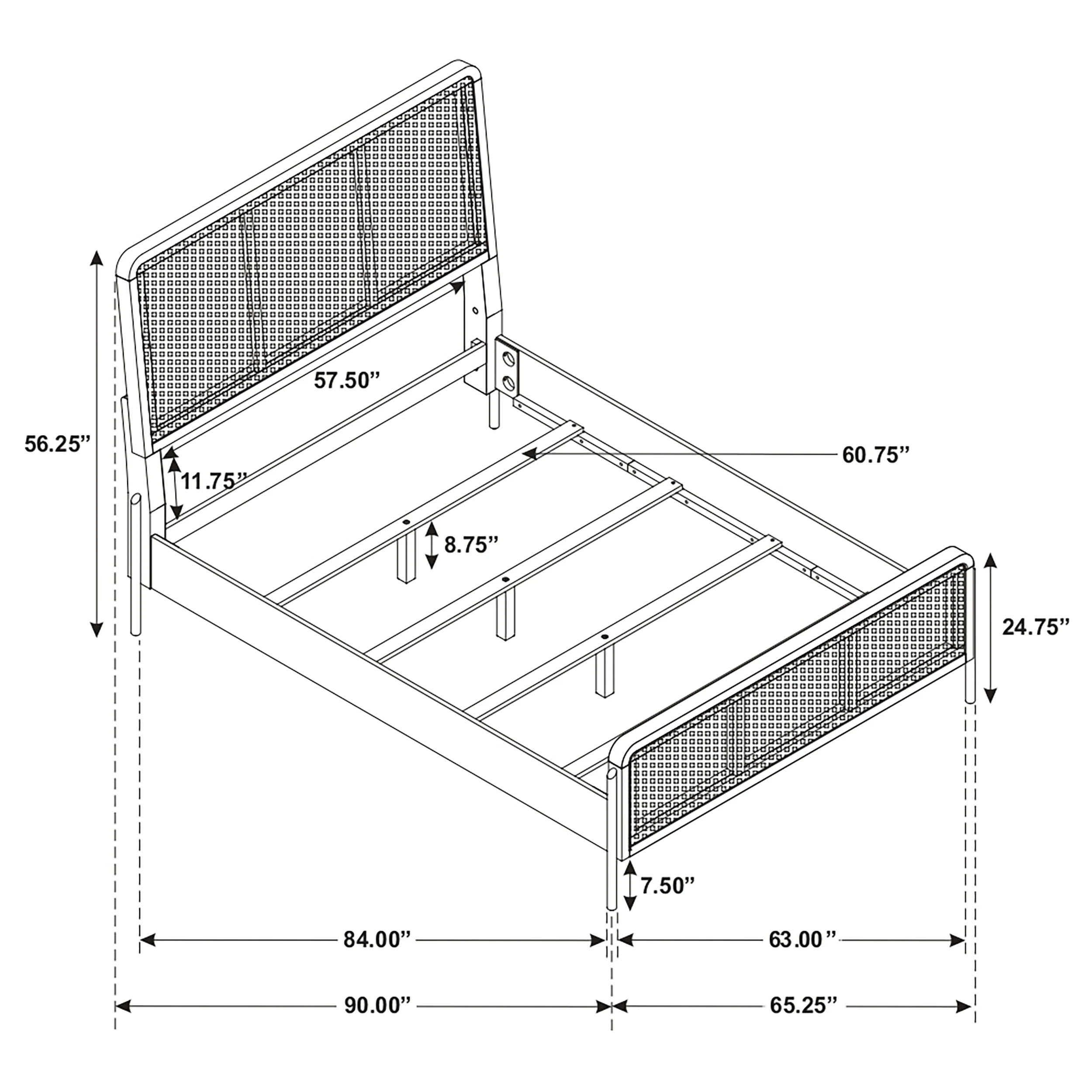 Arini Panel Bed - Image 10