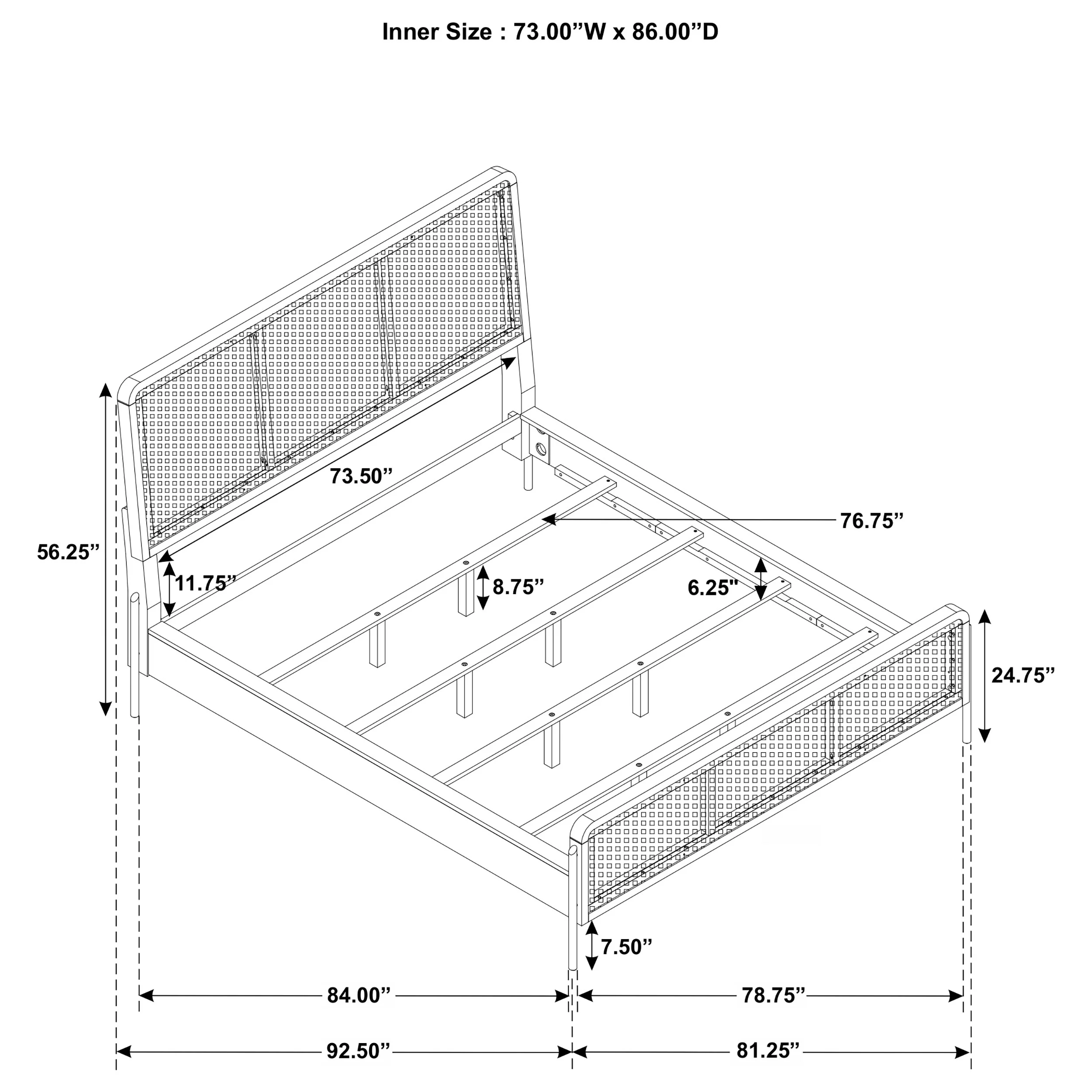 Arini Panel Bed - Image 55