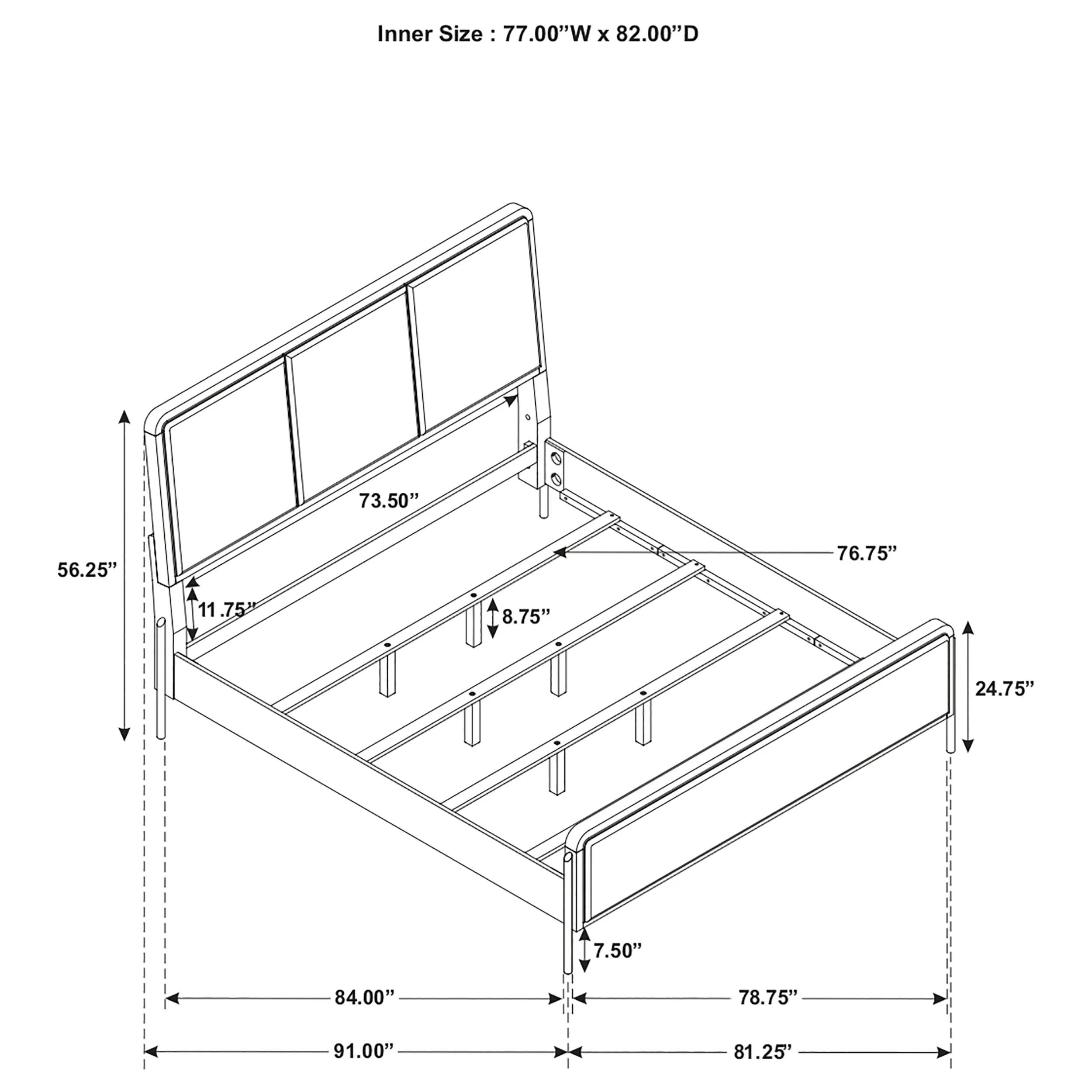 Arini Panel Bed - Image 85