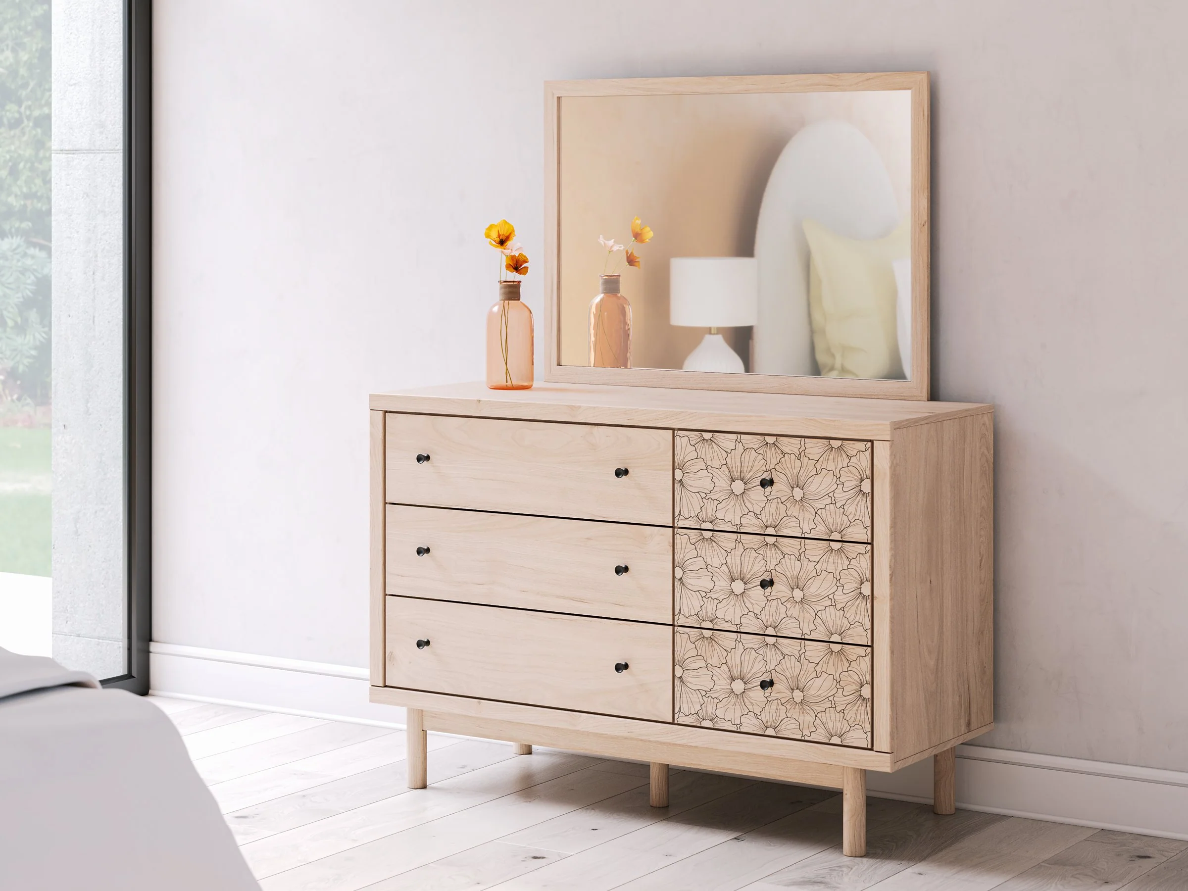 Arloster Dresser and Mirror - Image 2