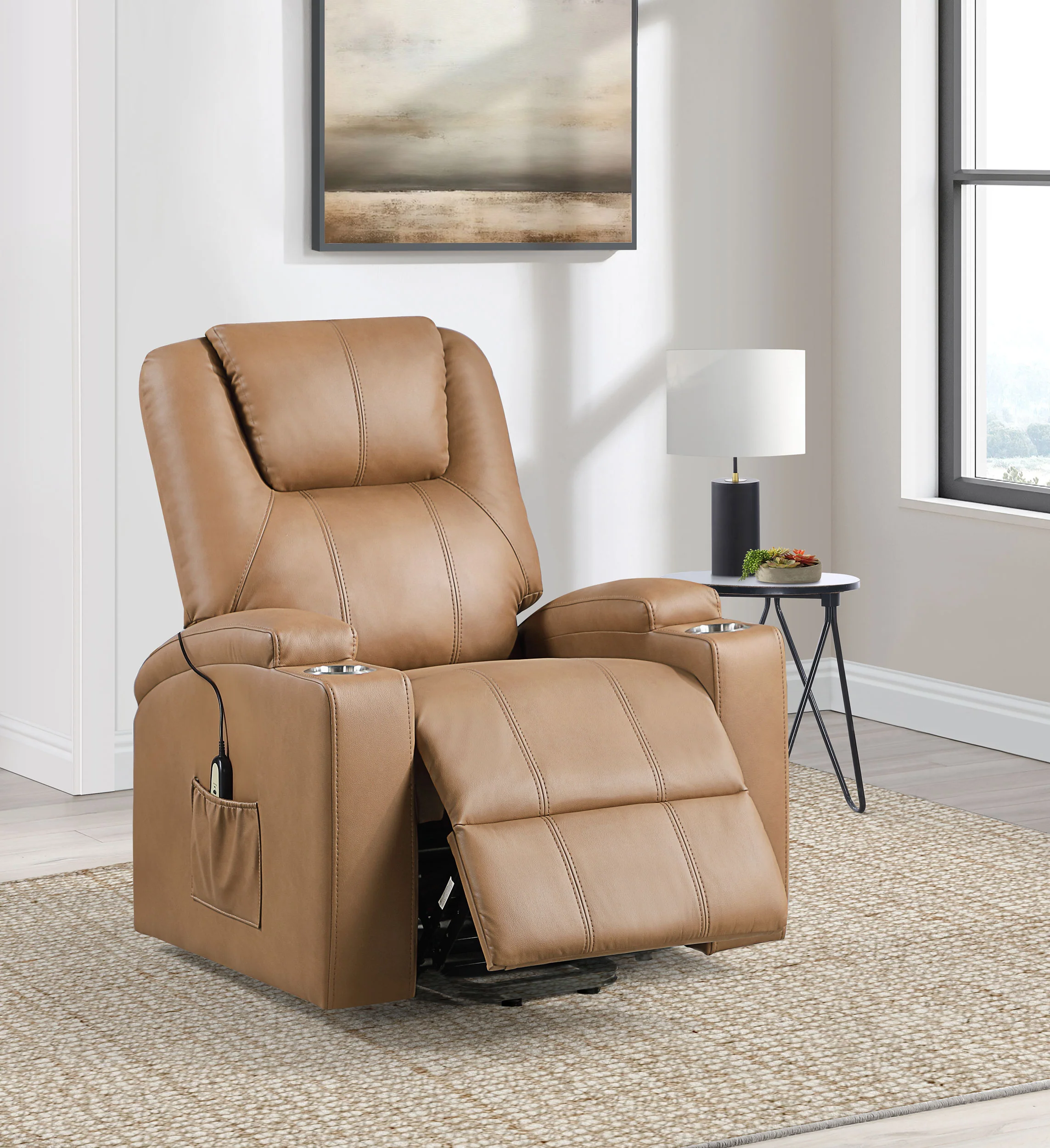 Armstrong Power Lift Massage Recliner - Image 18