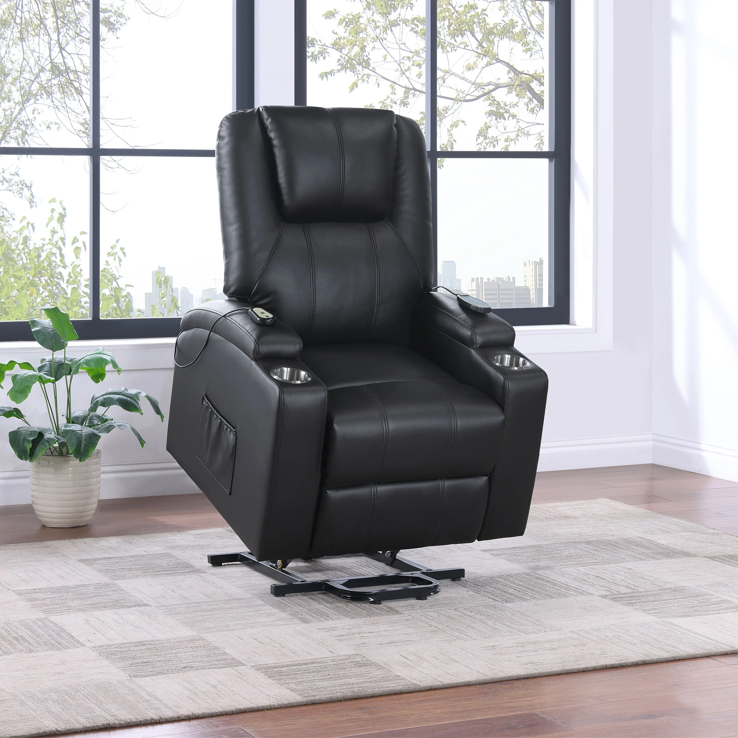 Armstrong Power Lift Massage Recliner - Image 4