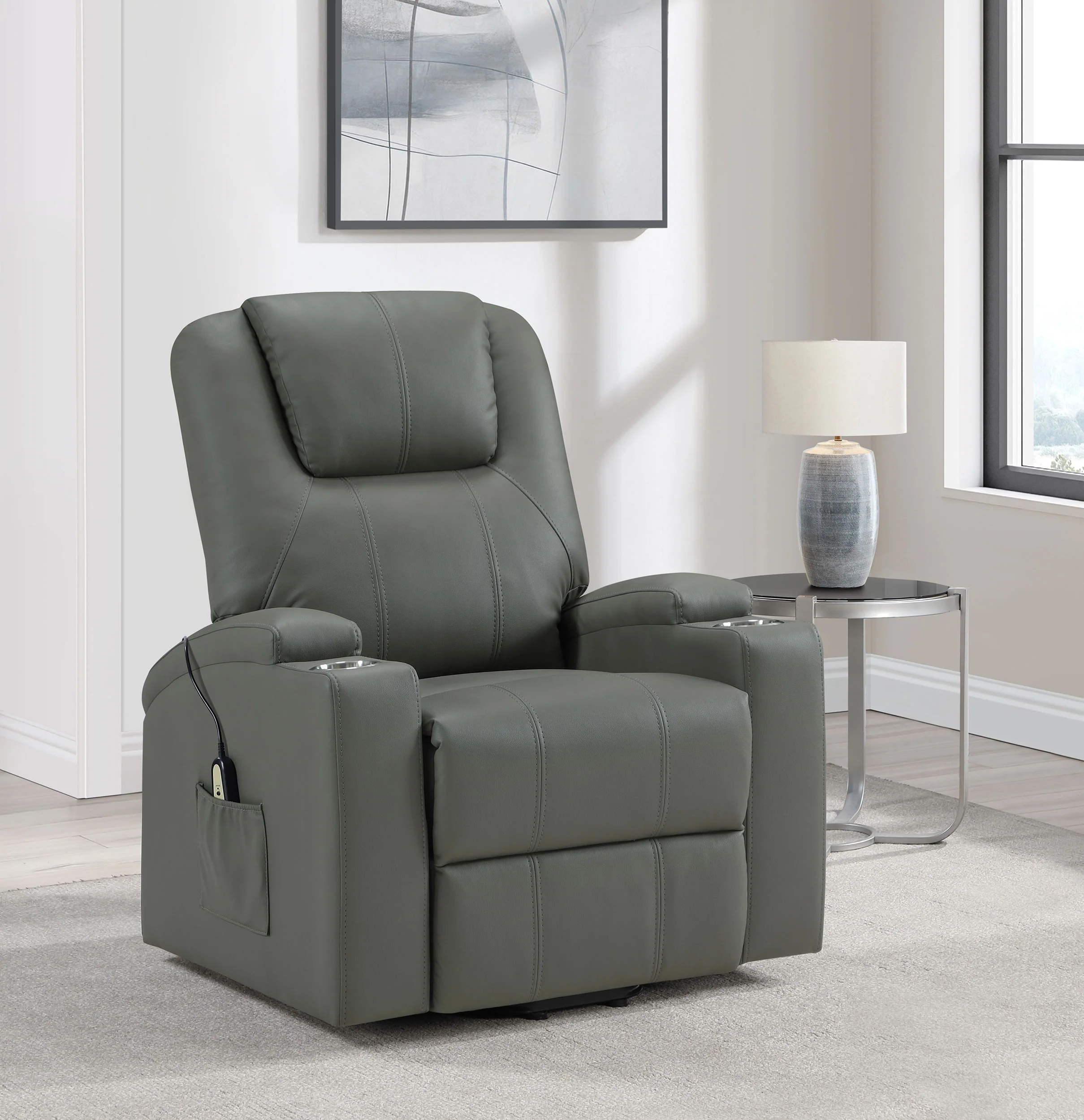 Armstrong Power Lift Massage Recliner - Image 47