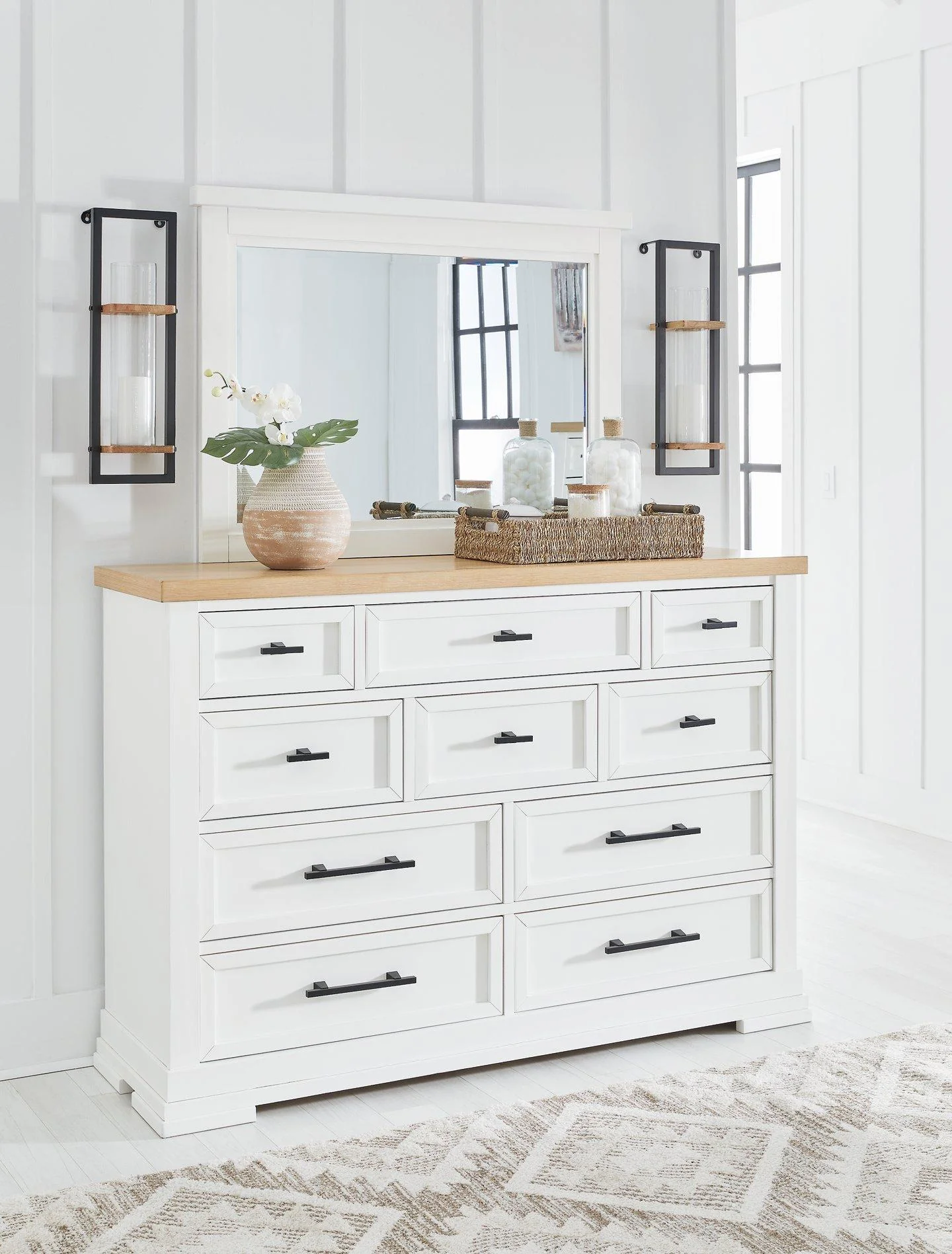 Ashbryn Dresser and Mirror - Image 2