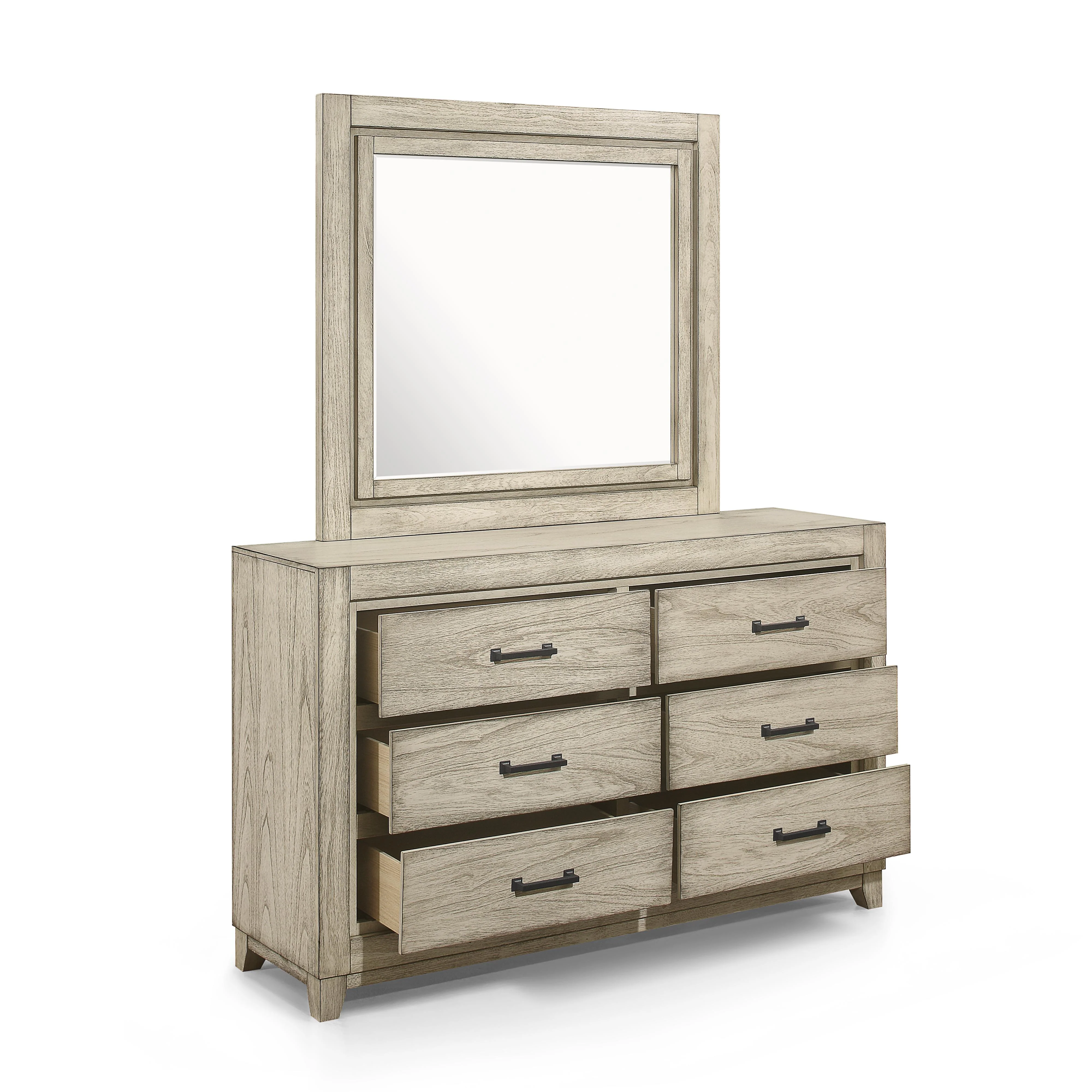 ASHLAND DRESSER-RUSTIC WHITE - Image 3