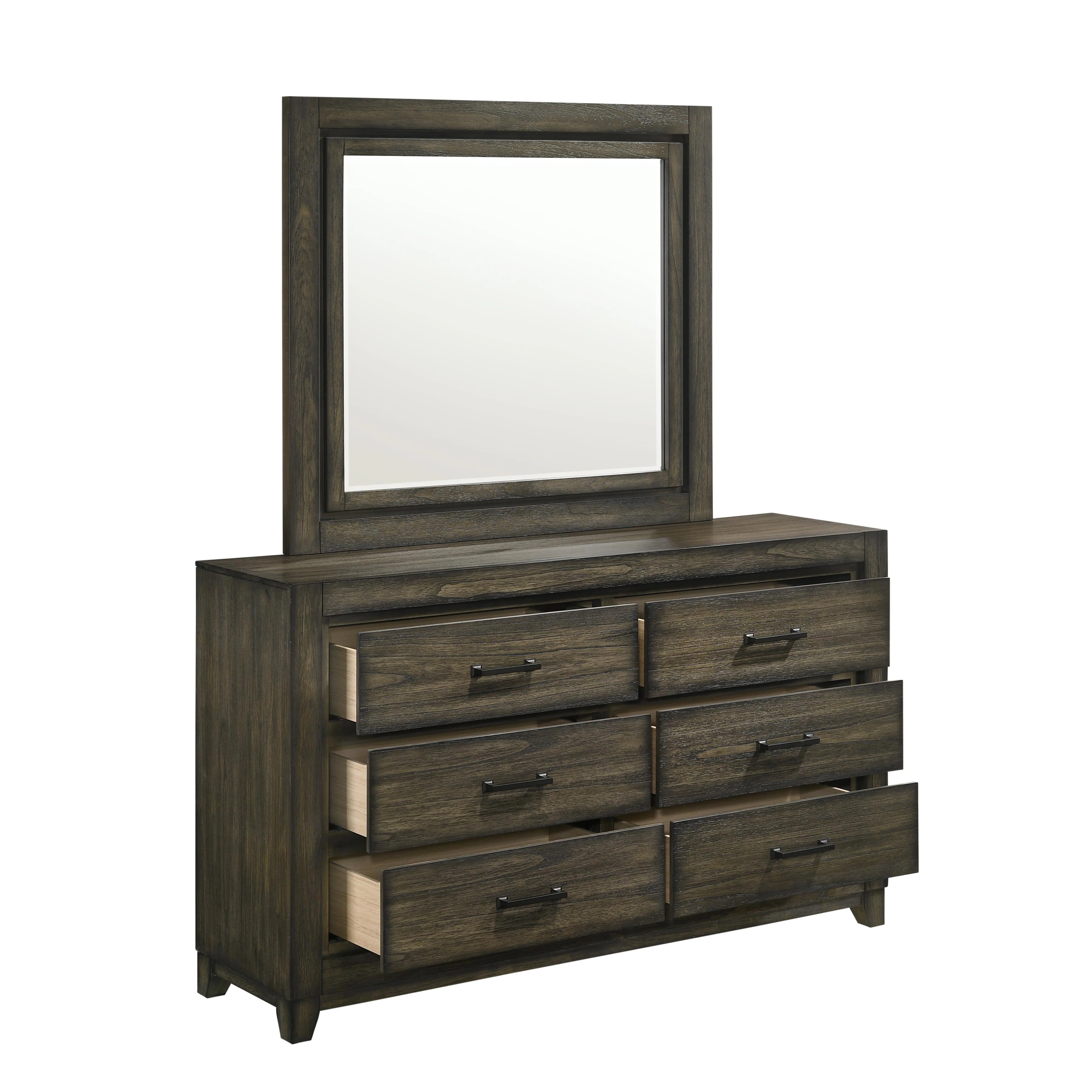 ASHLAND MIRROR-RUSTIC BROWN - Image 2