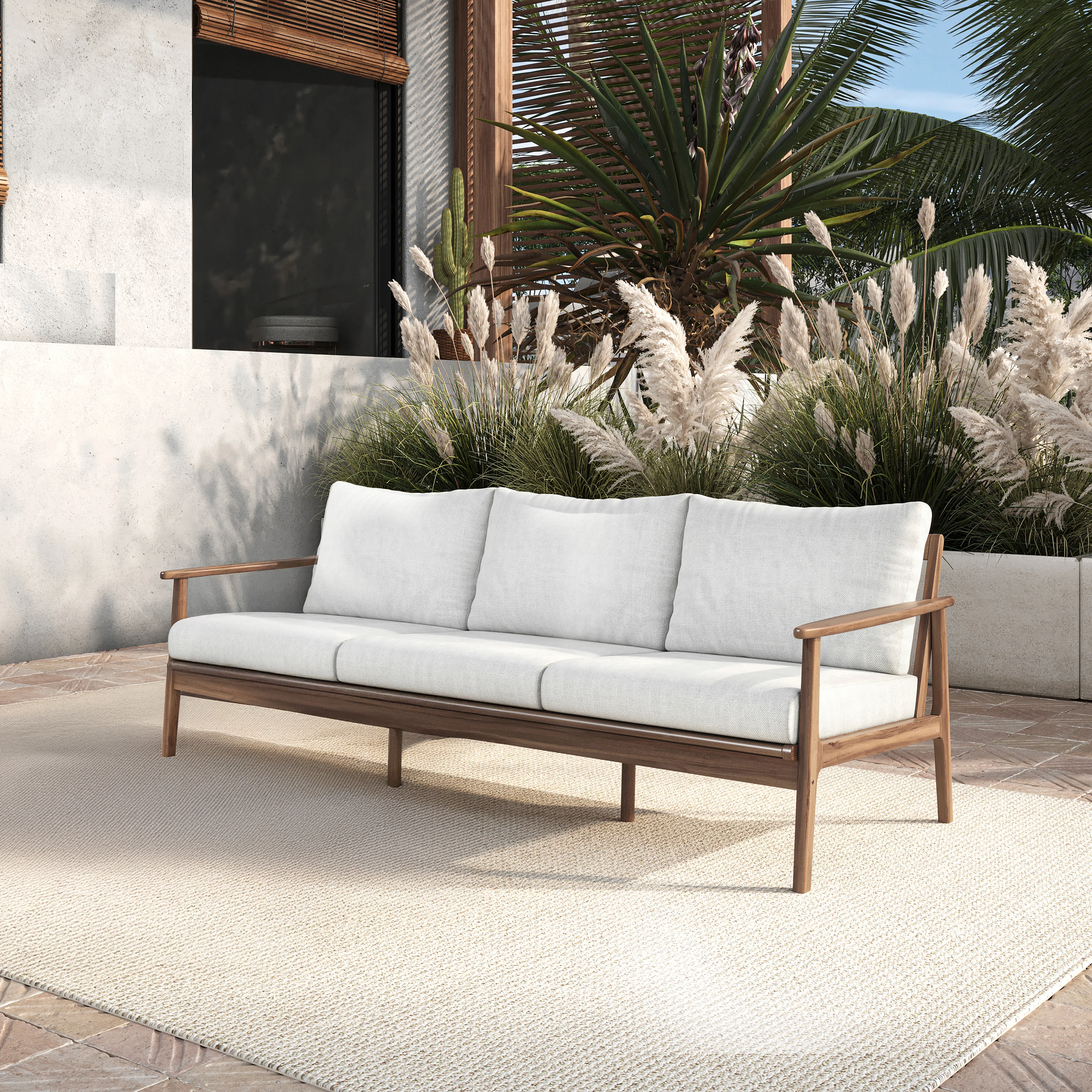 Ashton Patio Sofa-Natural - Image 7