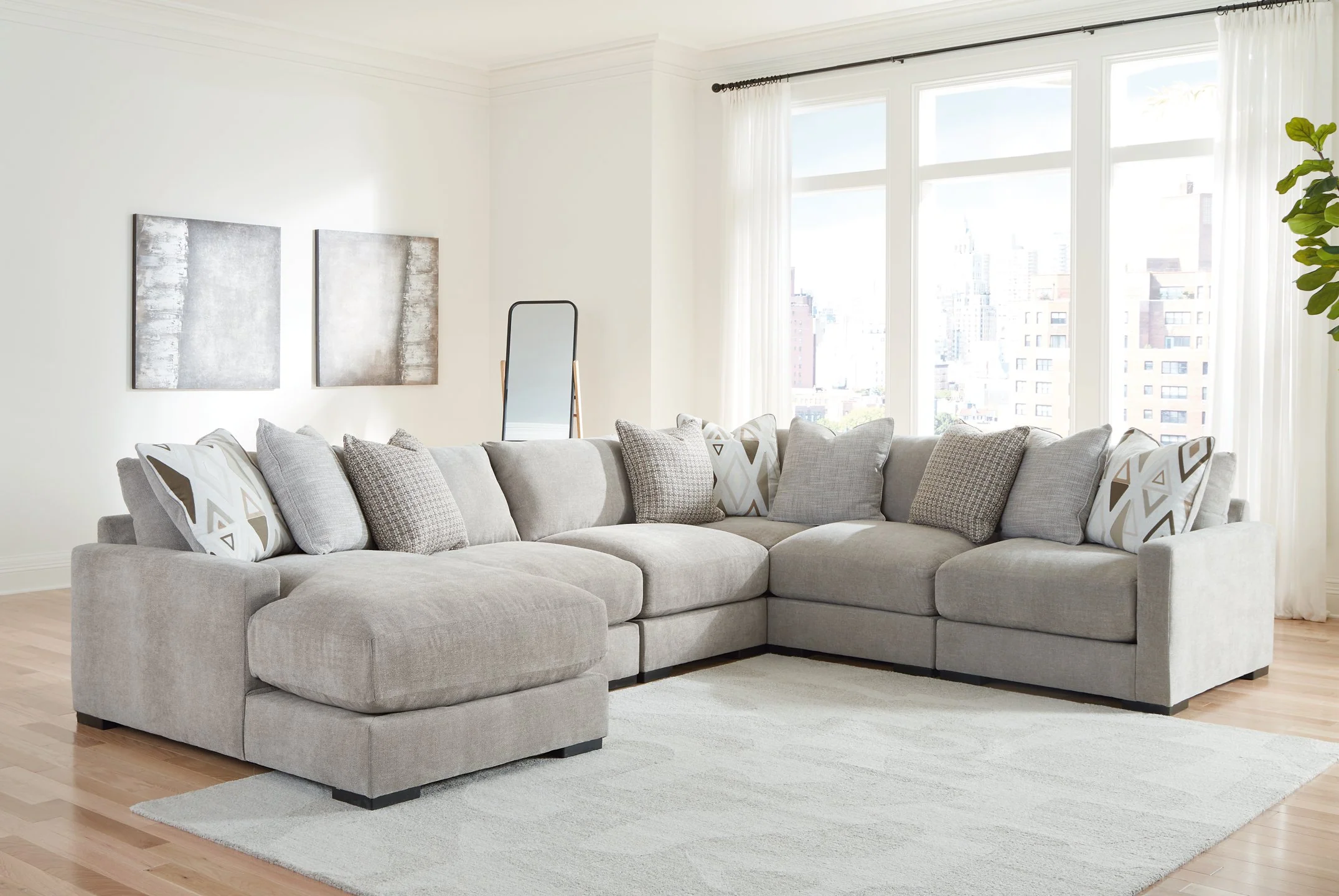 Aslan Court Sectional with Chaise - Image 6