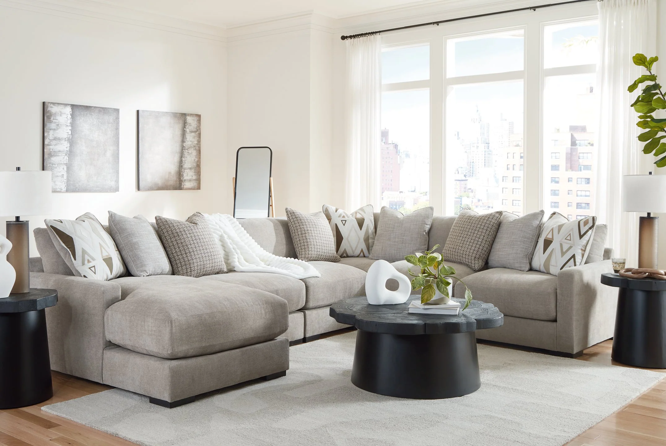 Aslan Court Sectional with Chaise - Image 7