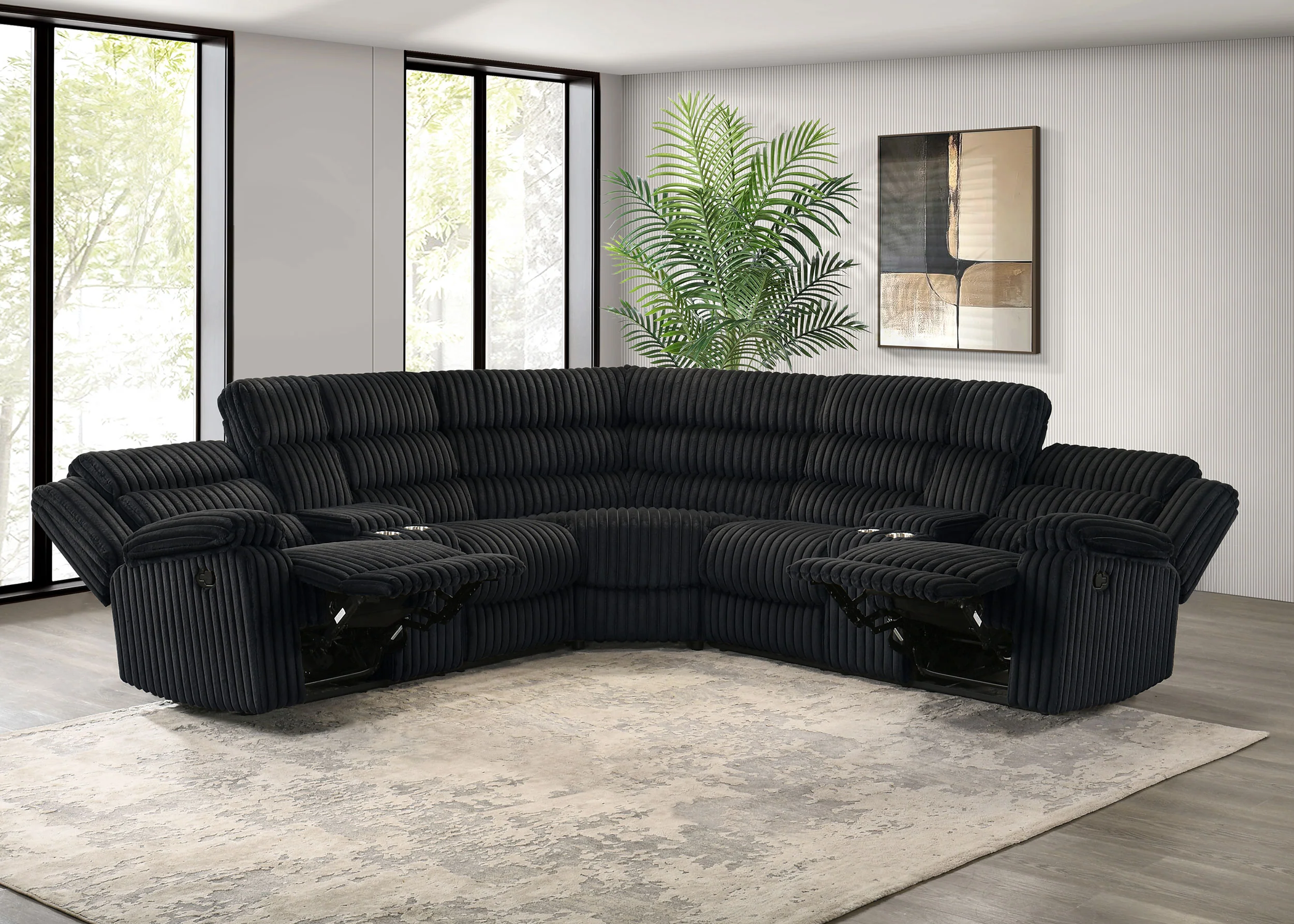 Atkinson Reclining Sectional Sofa - Image 16