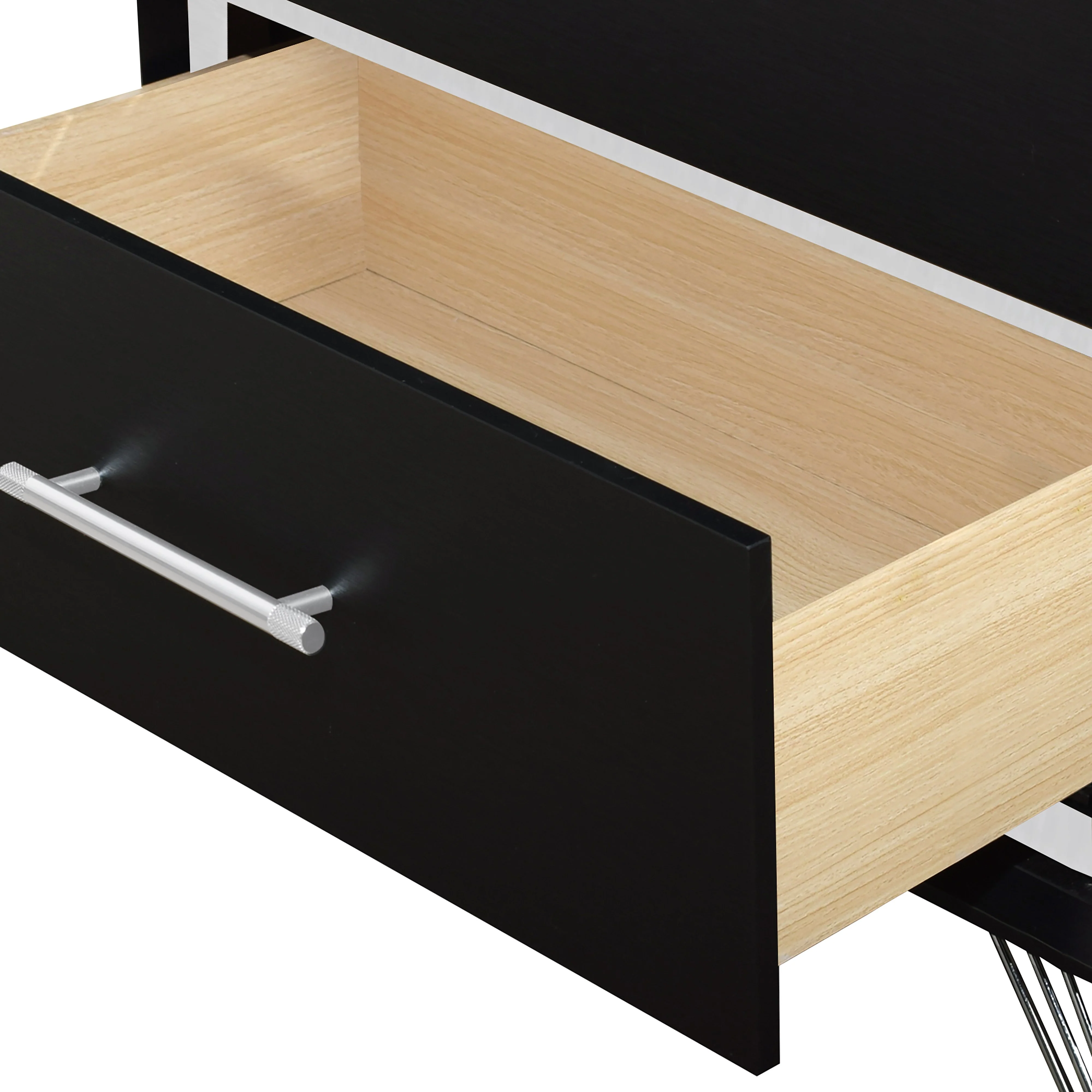 Ava 5 Drawer Chest-Ebony - Image 5