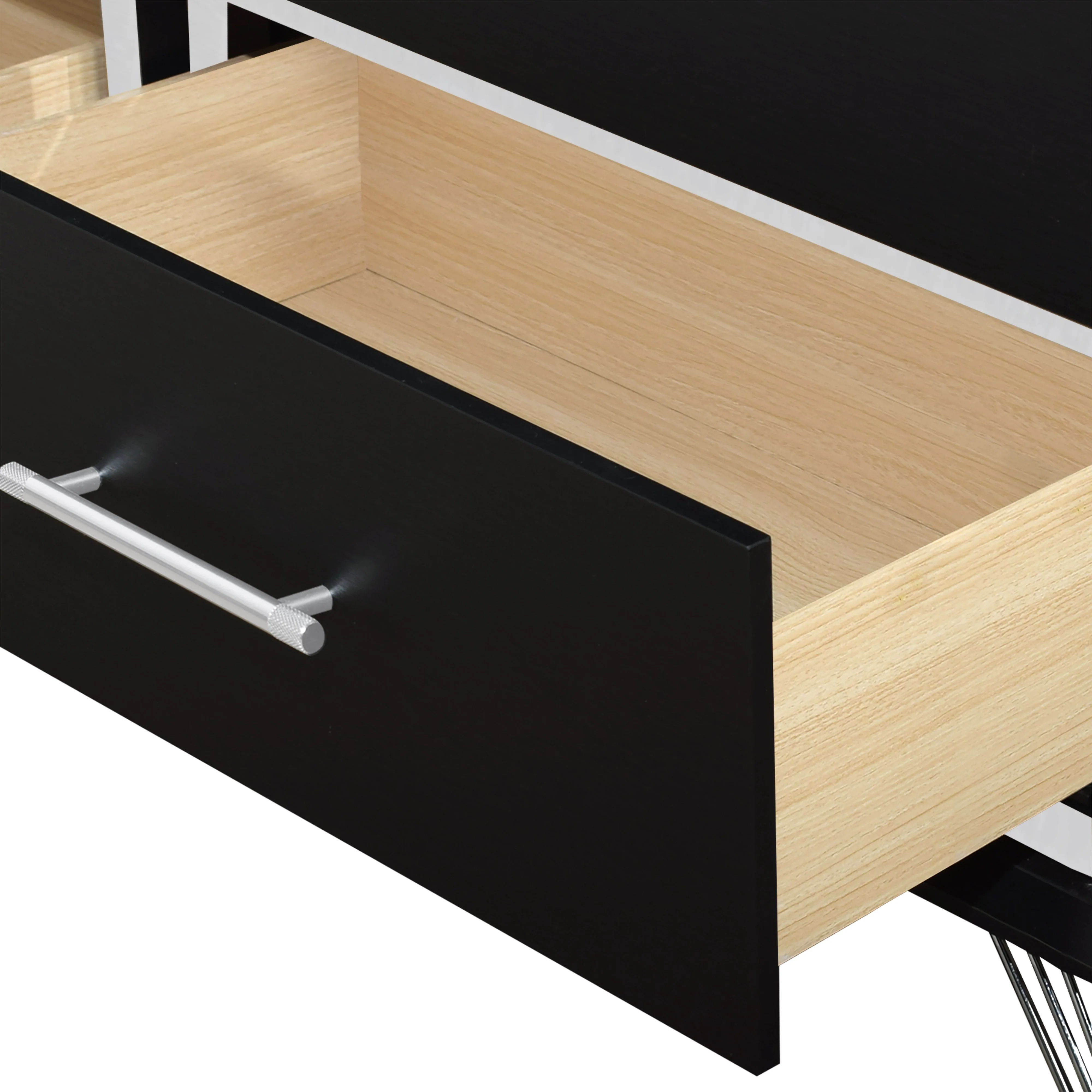 Ava 7 Drawer Dresser-Ebony - Image 5
