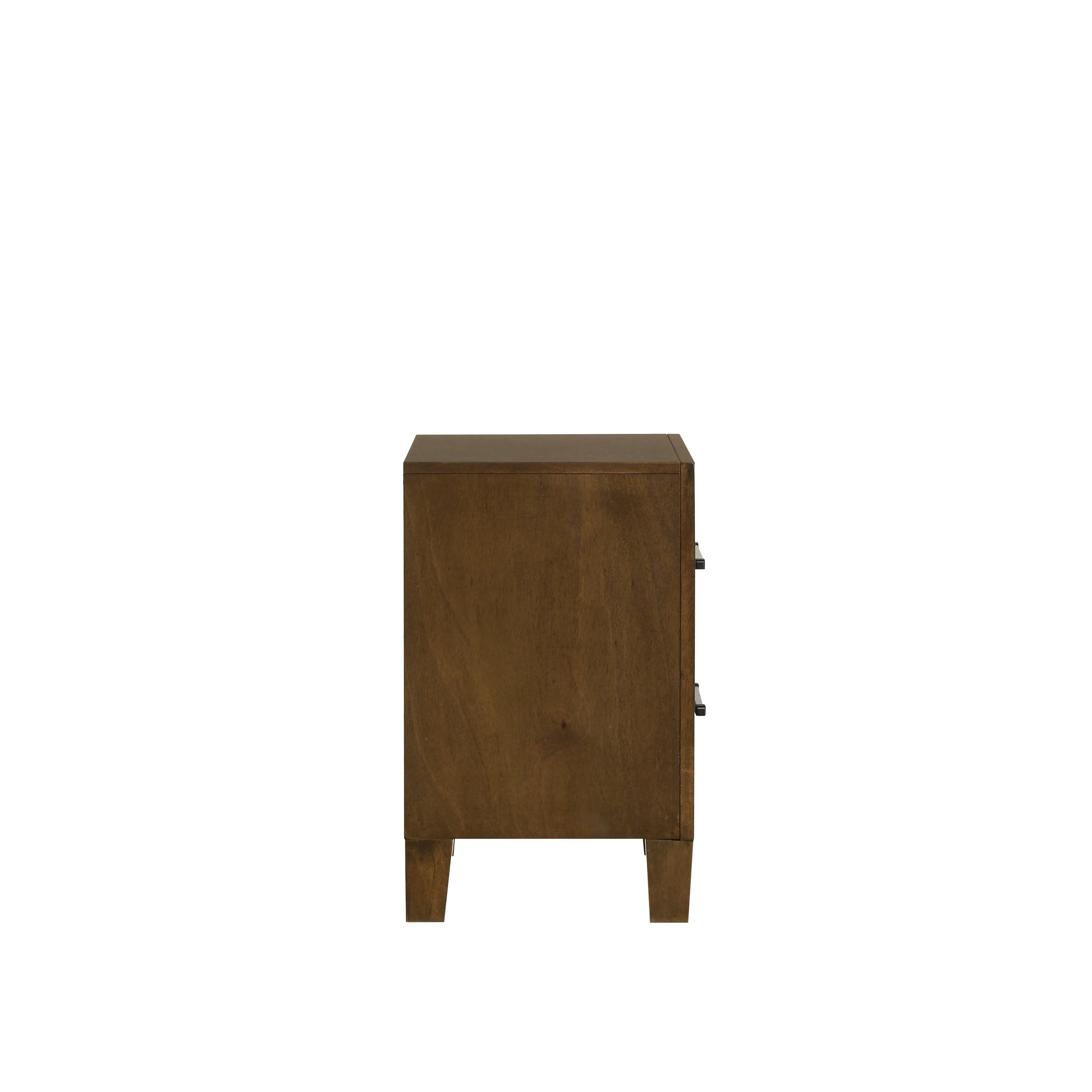 Ballard 2 Drawer Nightstand-Walnut - Image 4