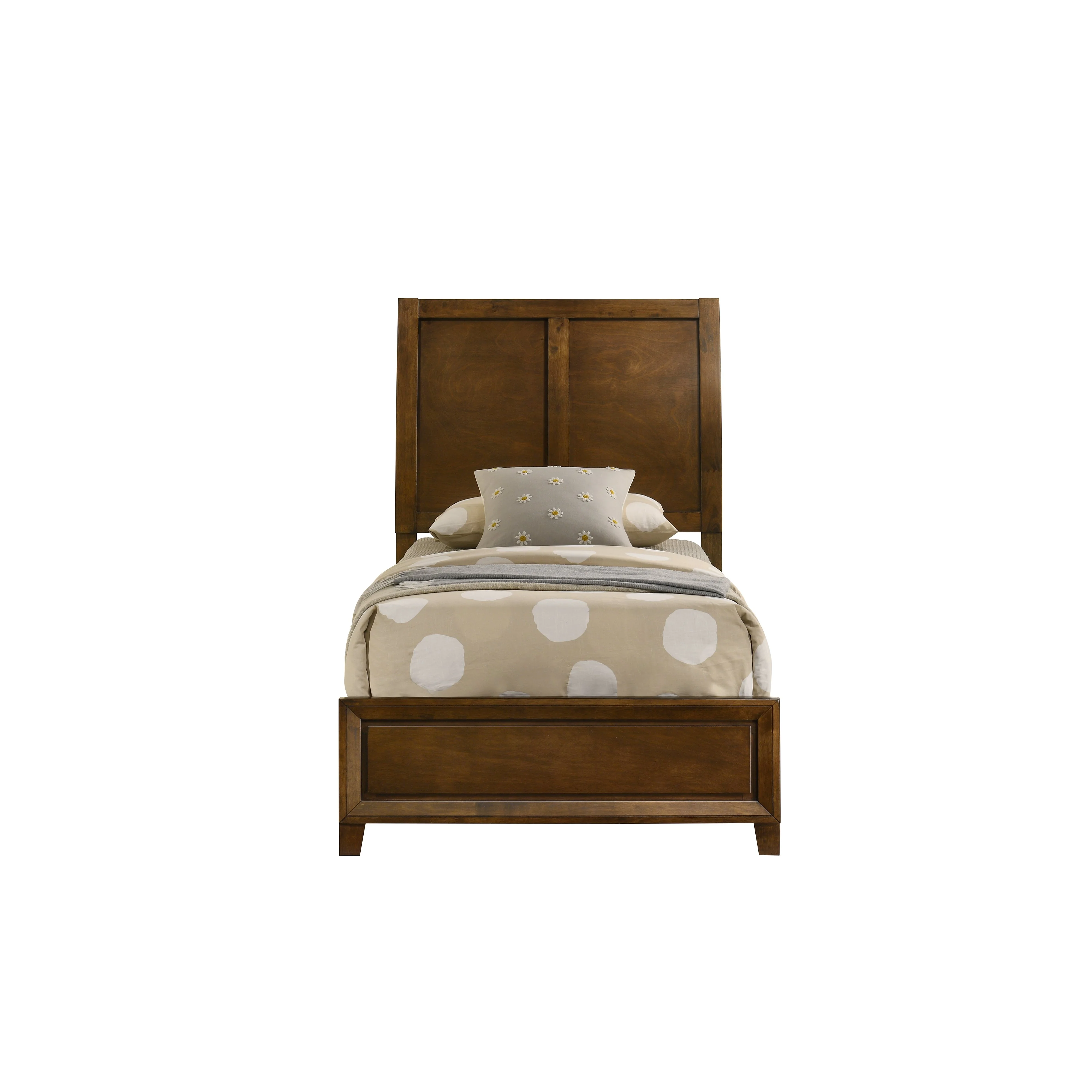 Ballard 3/3 T Headboard, Footboard & Slat Kit-Walnut - Image 2