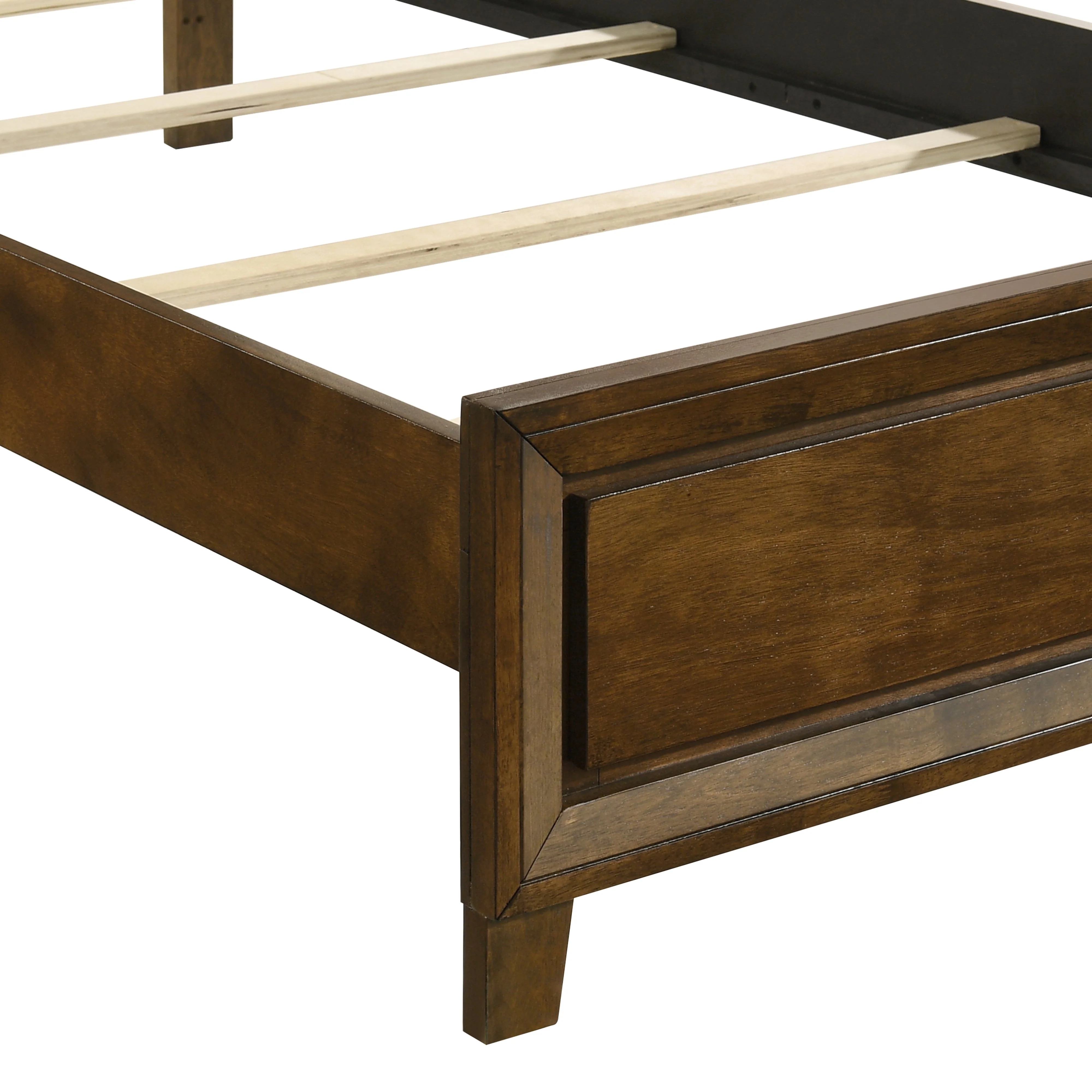 Ballard 3/3 T Headboard, Footboard & Slat Kit-Walnut - Image 5