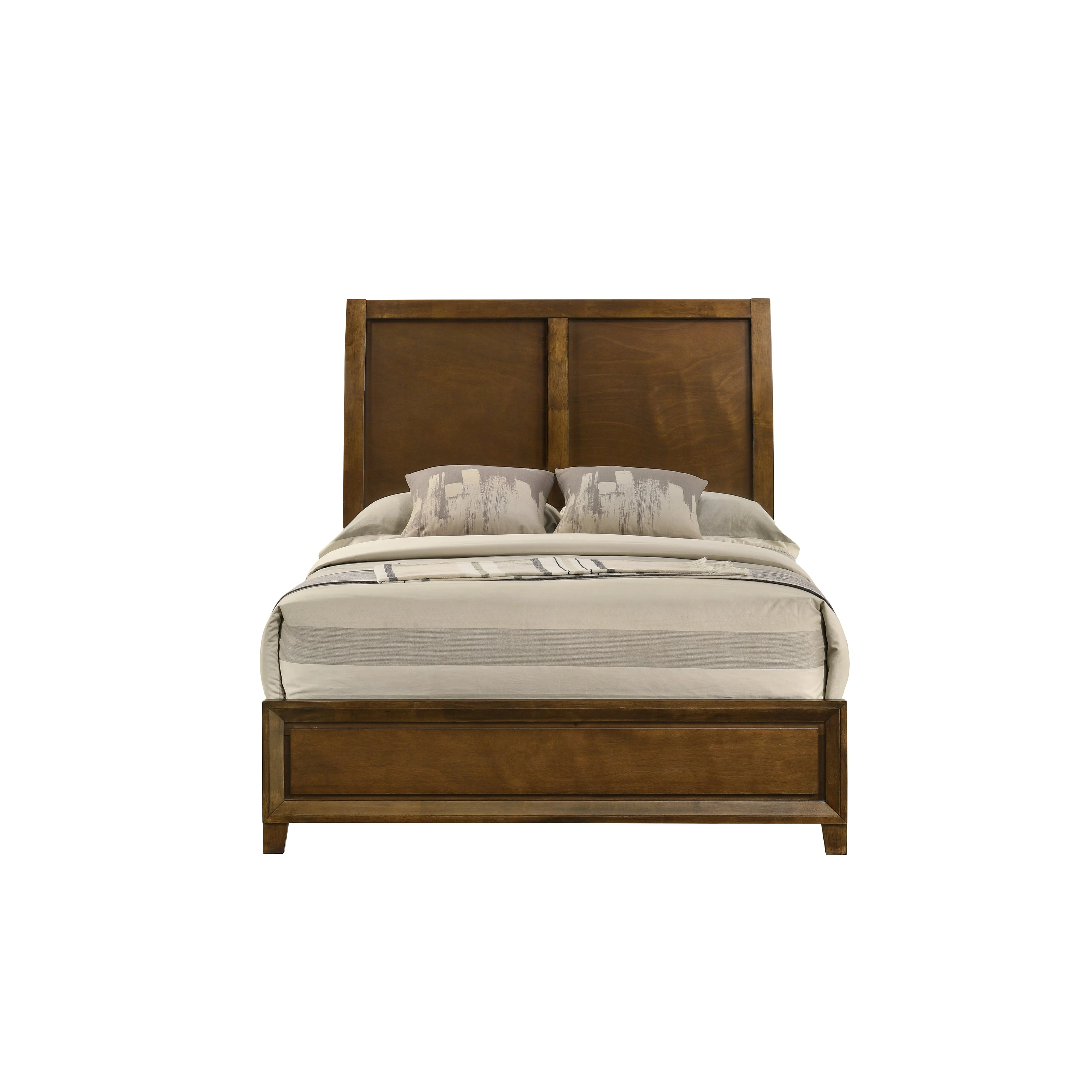 Ballard 4/6 F Headboard, Footboard & Slat Kit-Walnut - Image 2