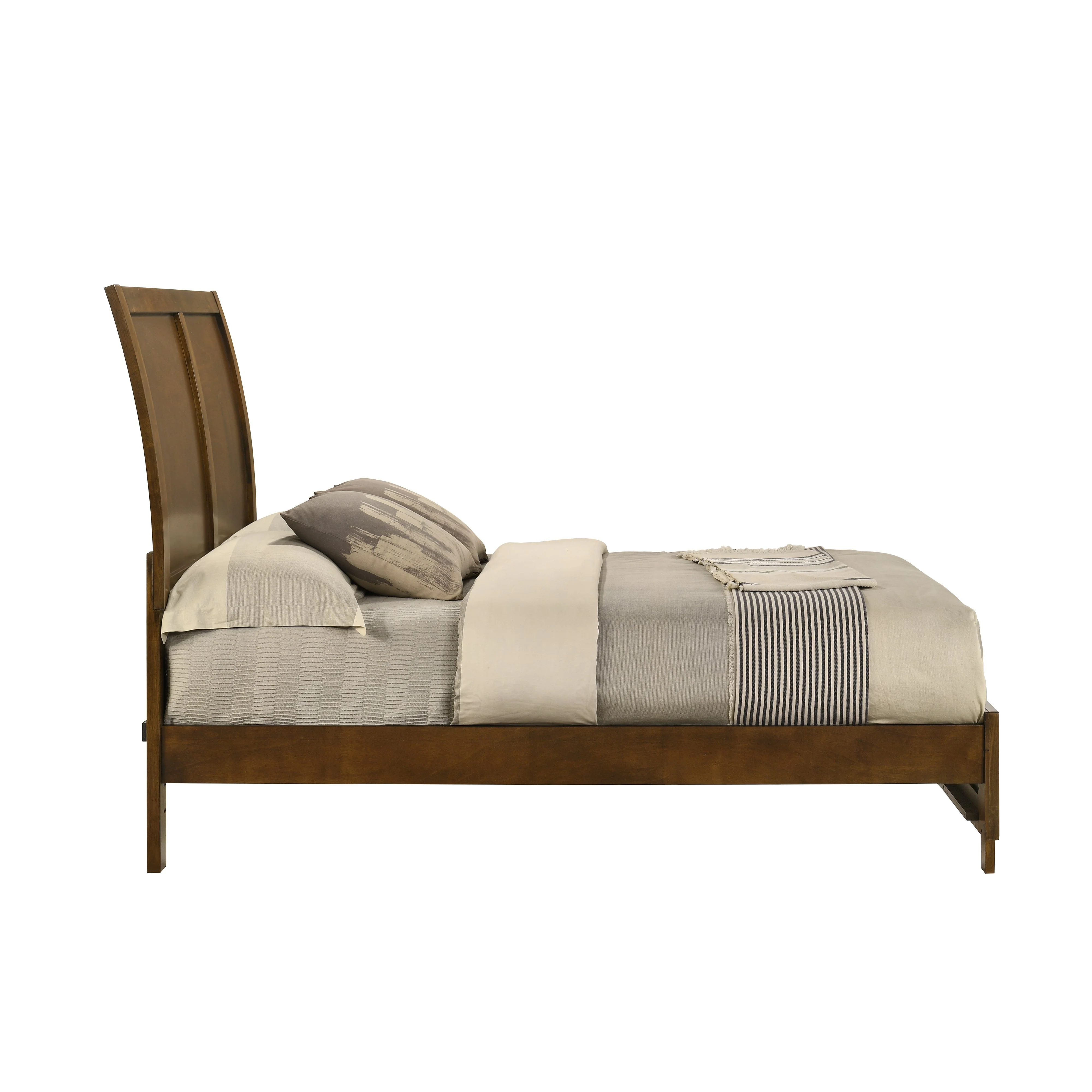 Ballard 4/6 F Headboard, Footboard & Slat Kit-Walnut - Image 3
