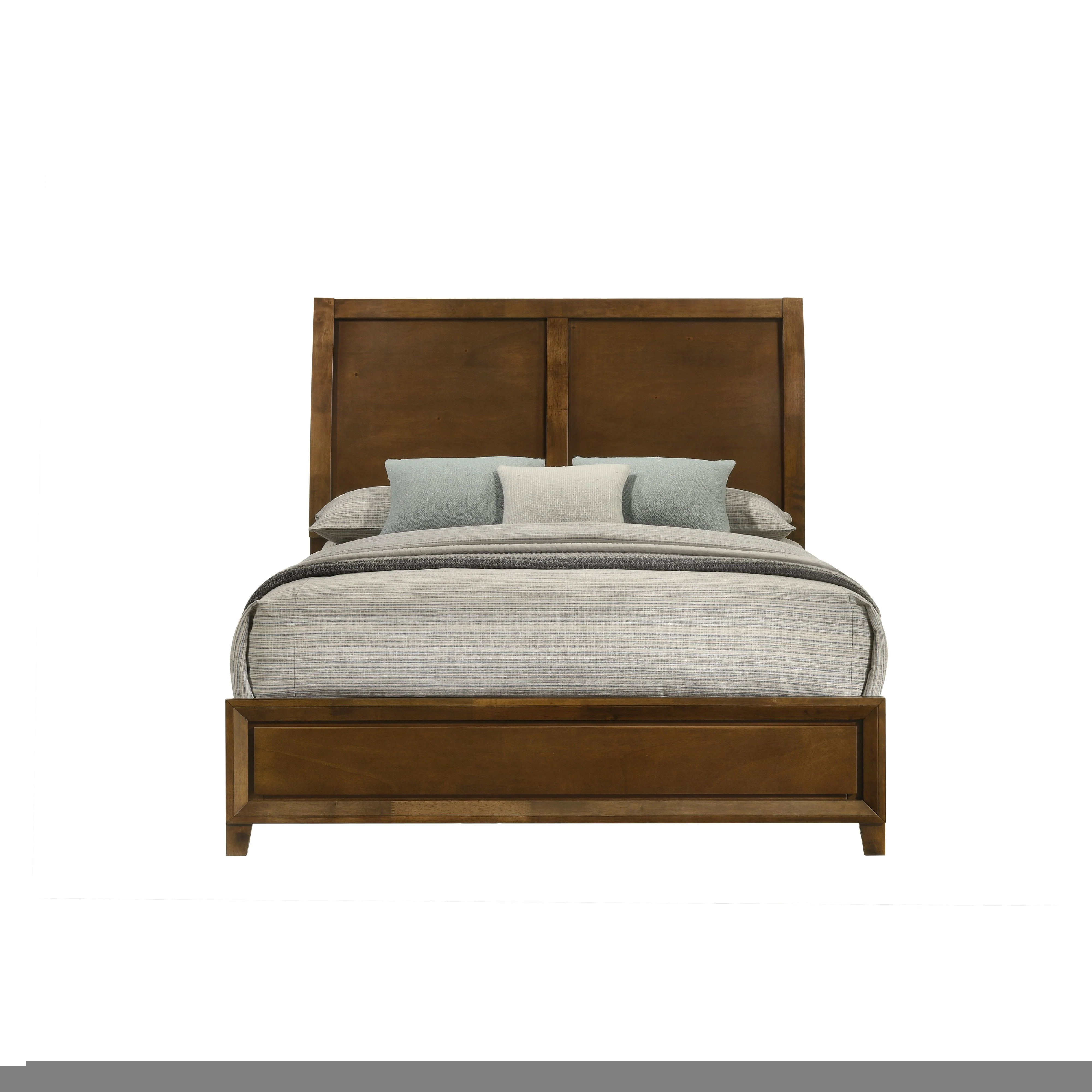 Ballard 5/0 Q Headboard, Footboard & Slat Kit-Walnut - Image 2