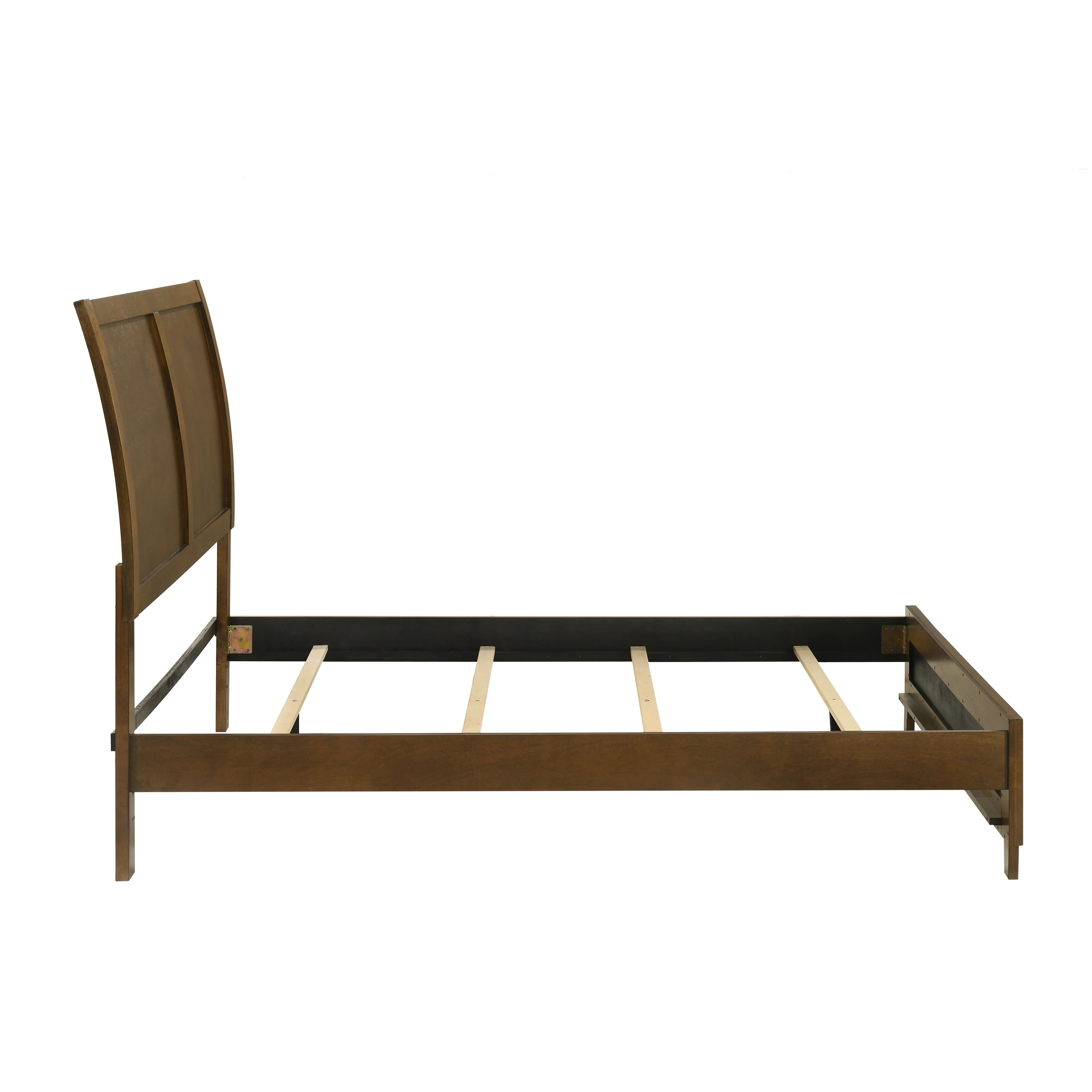 Ballard 5/0 Q Headboard, Footboard & Slat Kit-Walnut - Image 3