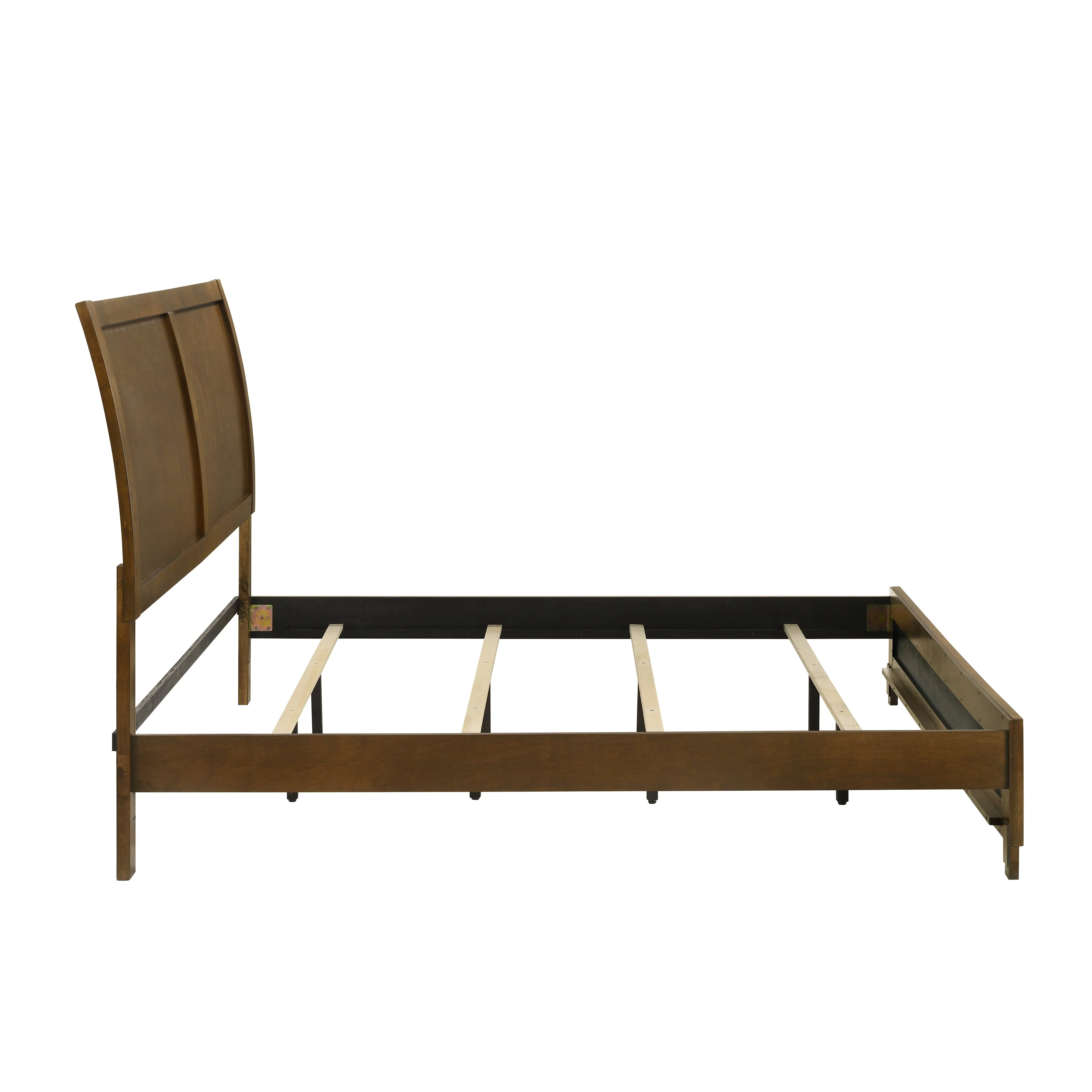 Ballard 6/6-6/0 Ek/Wk Headboard, Footboard & Slat Kit-Walnut - Image 3