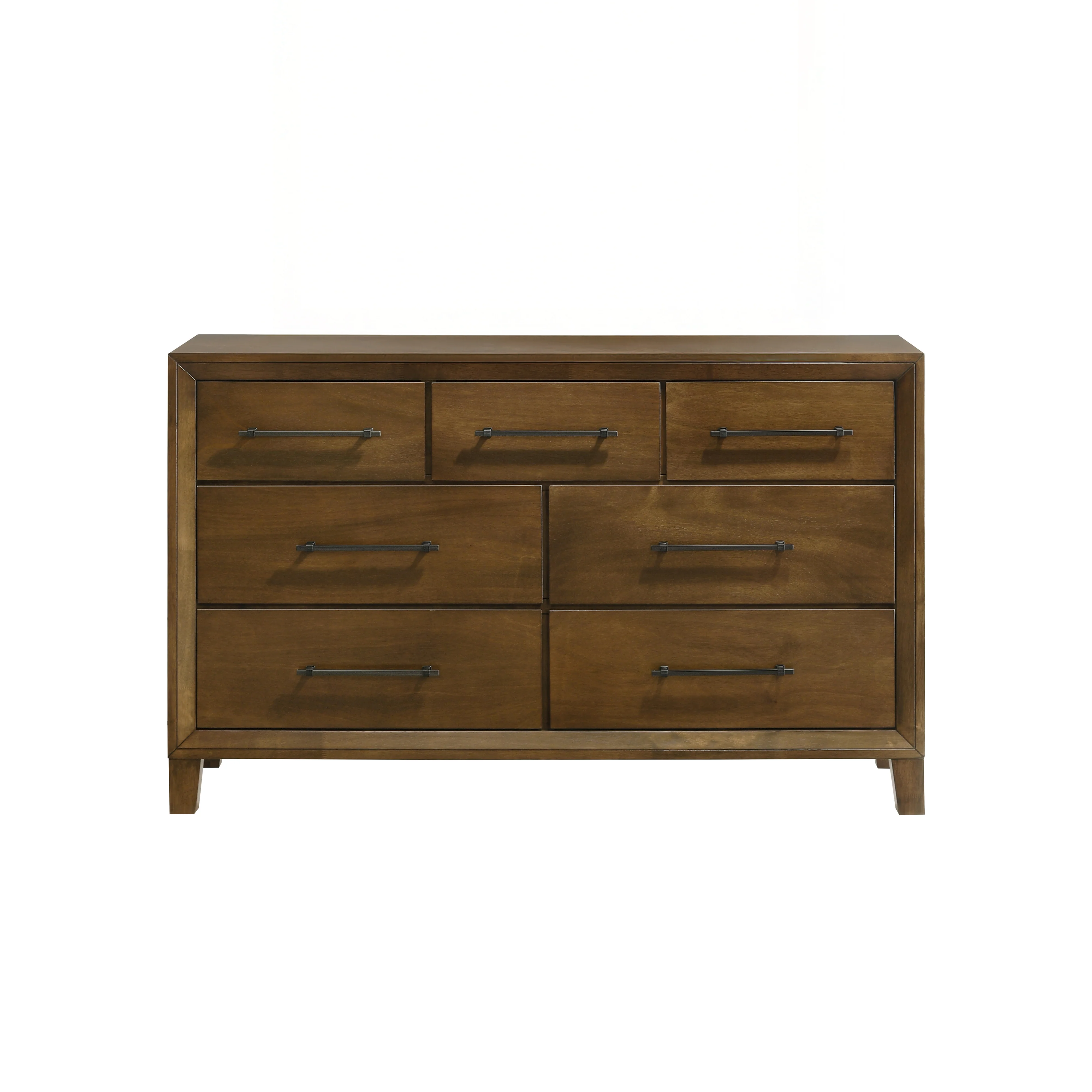 Ballard 7 Drawer Dresser-Walnut - Image 2