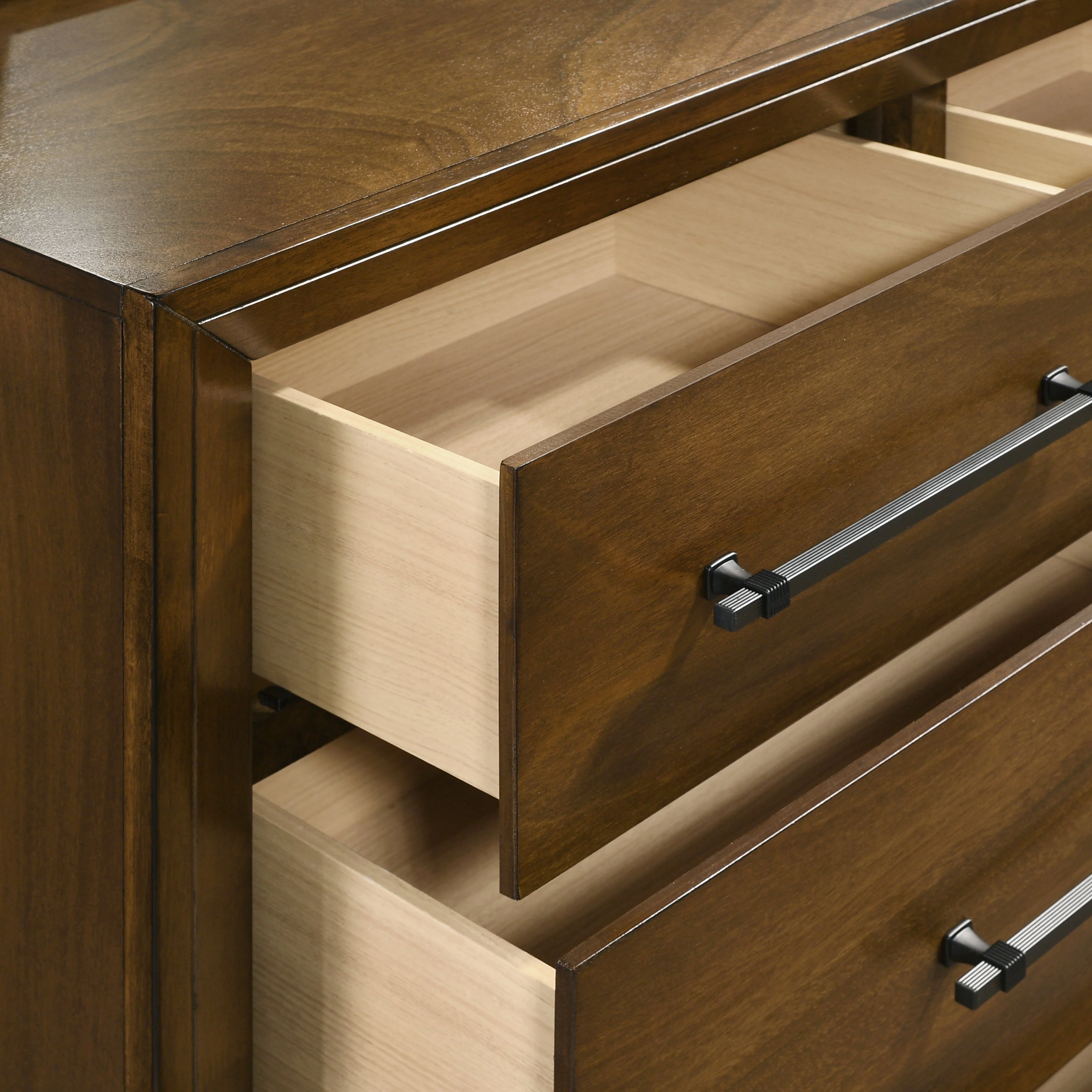 Ballard 7 Drawer Dresser-Walnut - Image 5