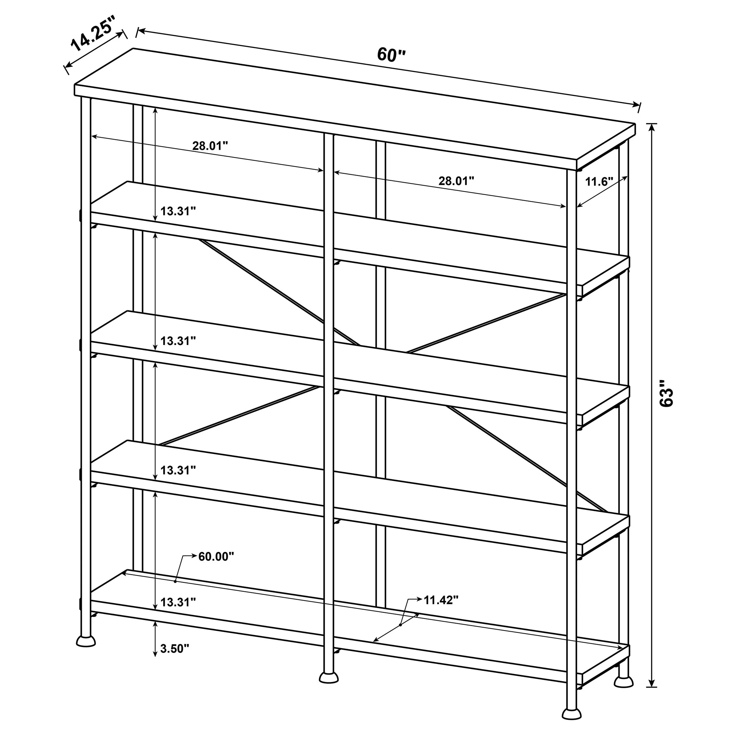 Analiese Bookshelf - Image 9