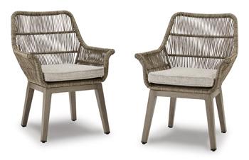 Beach Front Arm Chair with Cushion (Set of 2) - Image 3