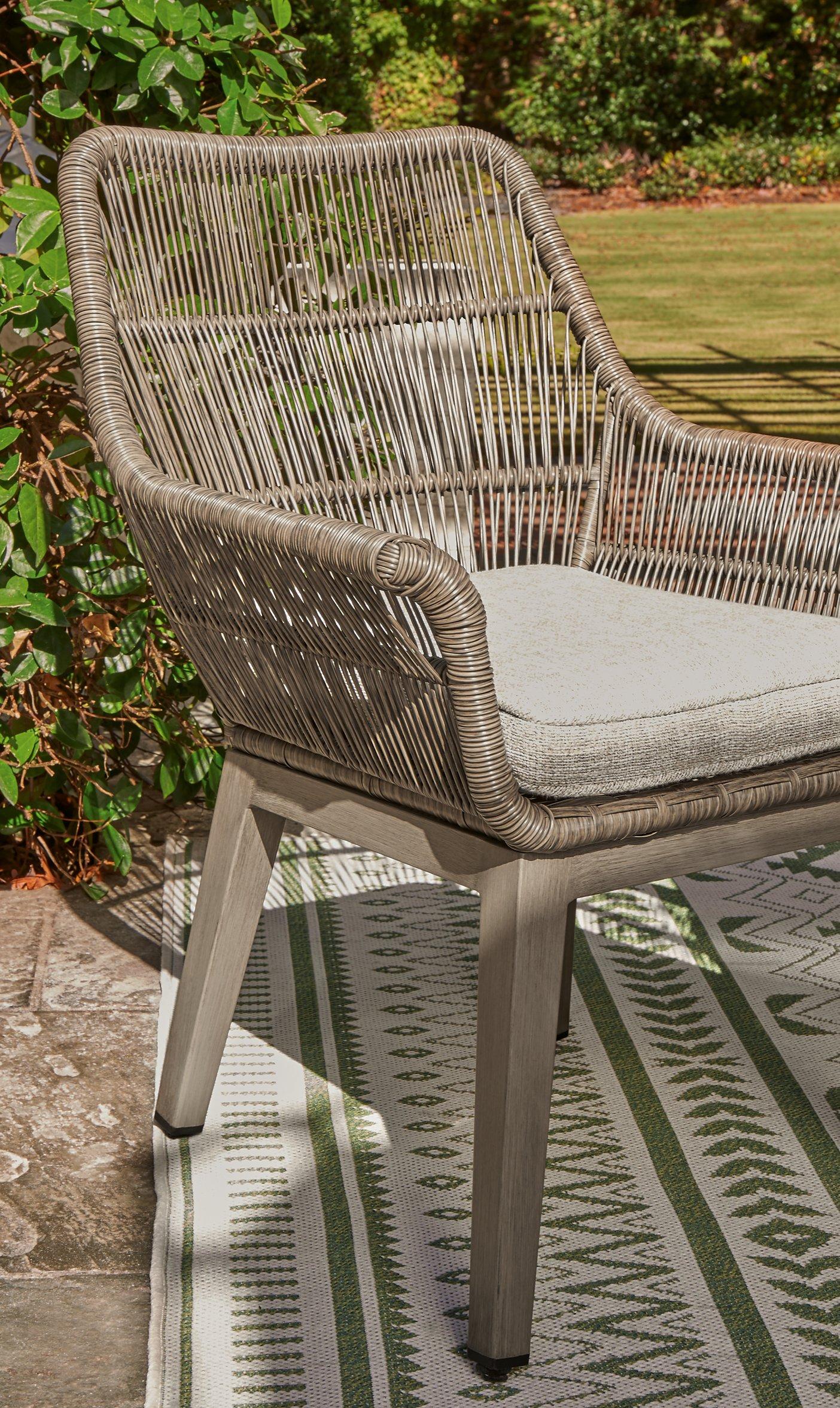 Beach Front Arm Chair with Cushion (Set of 2) - Image 7