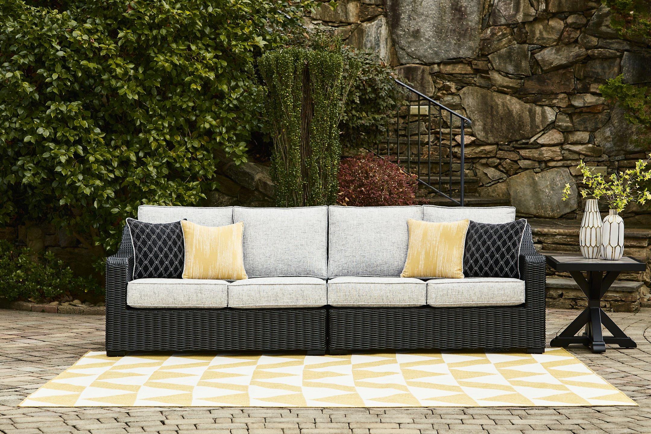 Beachcroft 2-Piece Outdoor Loveseat with Cushion - Image 5