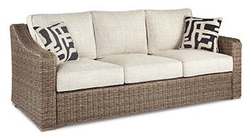 Beachcroft Beachcroft Nuvella Sofa with Coffee and End Table - Image 8