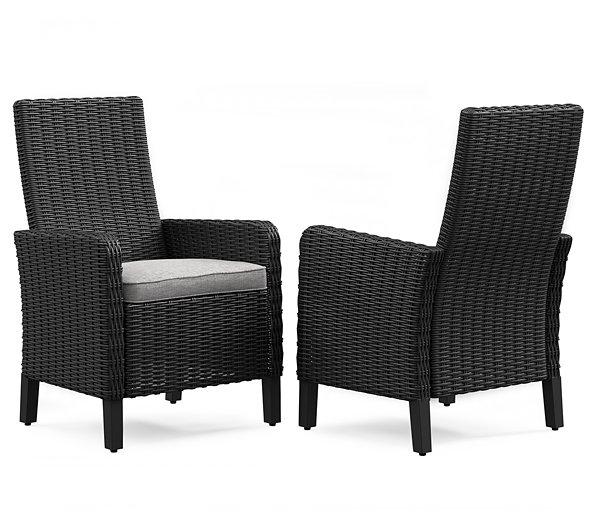 Beachcroft Outdoor Arm Chair with Cushion (Set of 2) - Image 7