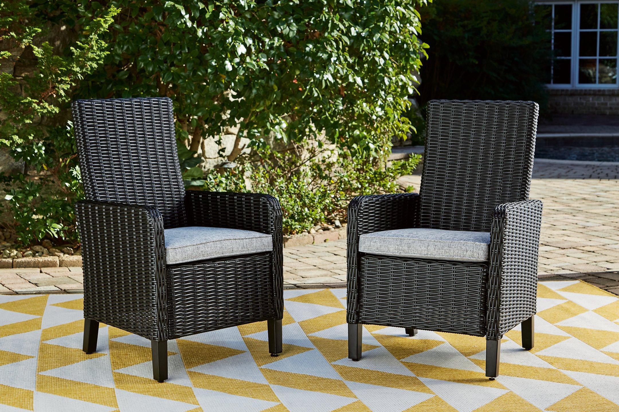 Beachcroft Outdoor Arm Chair with Cushion (Set of 2) - Image 8