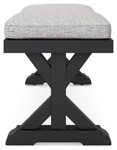 Beachcroft Outdoor Bench with Cushion - Image 12