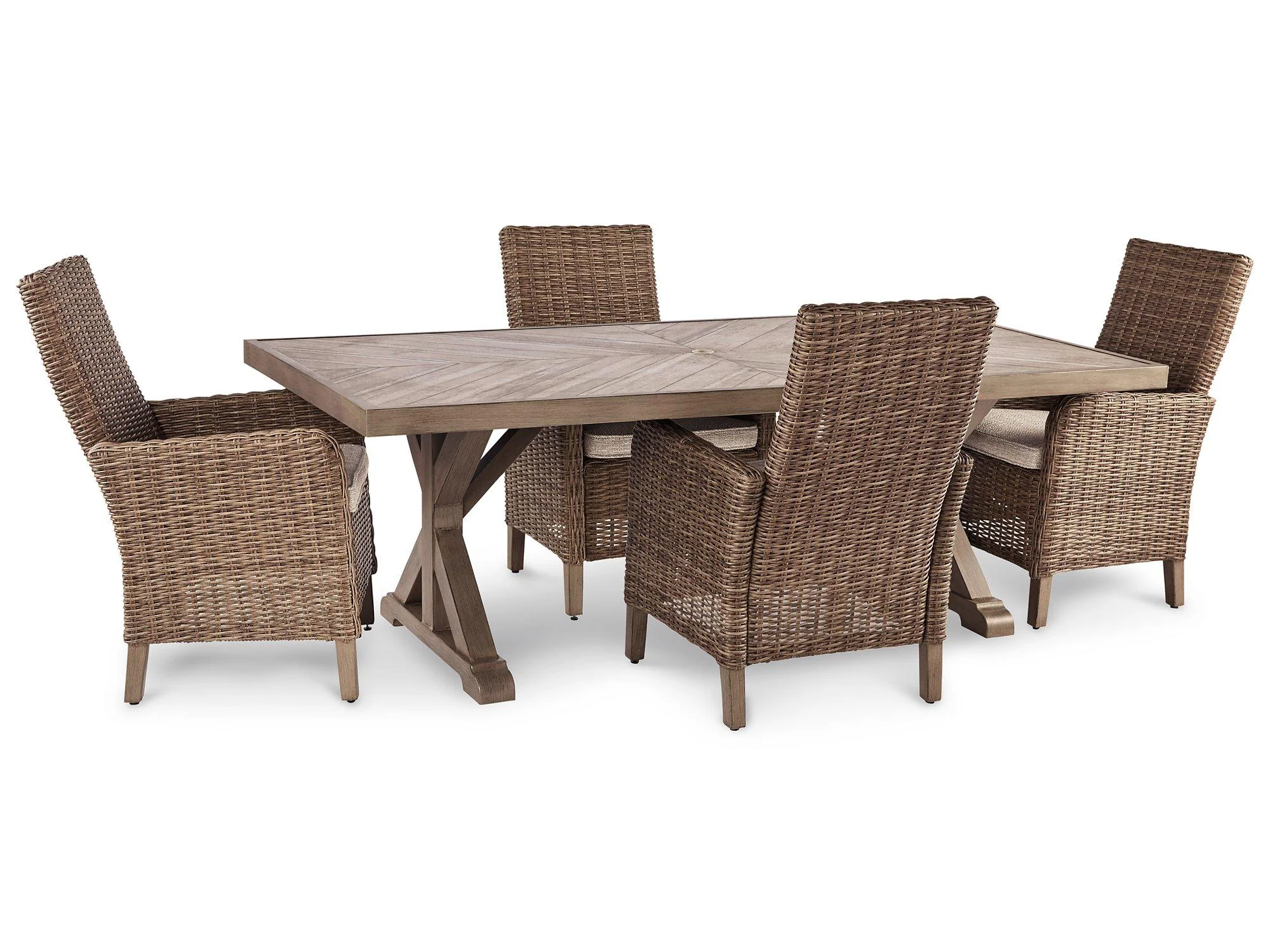Beachcroft Outdoor Dining Set - Image 9