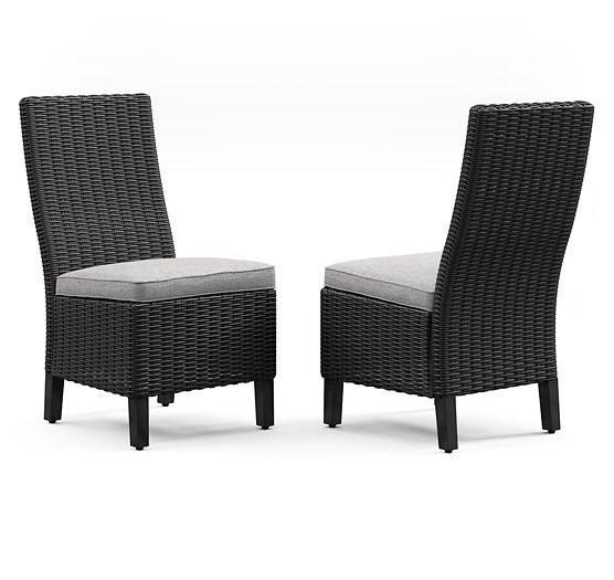 Beachcroft Outdoor Side Chair with Cushion (Set of 2) - Image 10