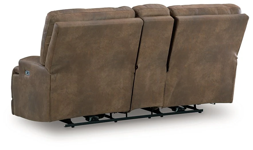 Beckley Place Power Reclining Loveseat with Console - Image 5