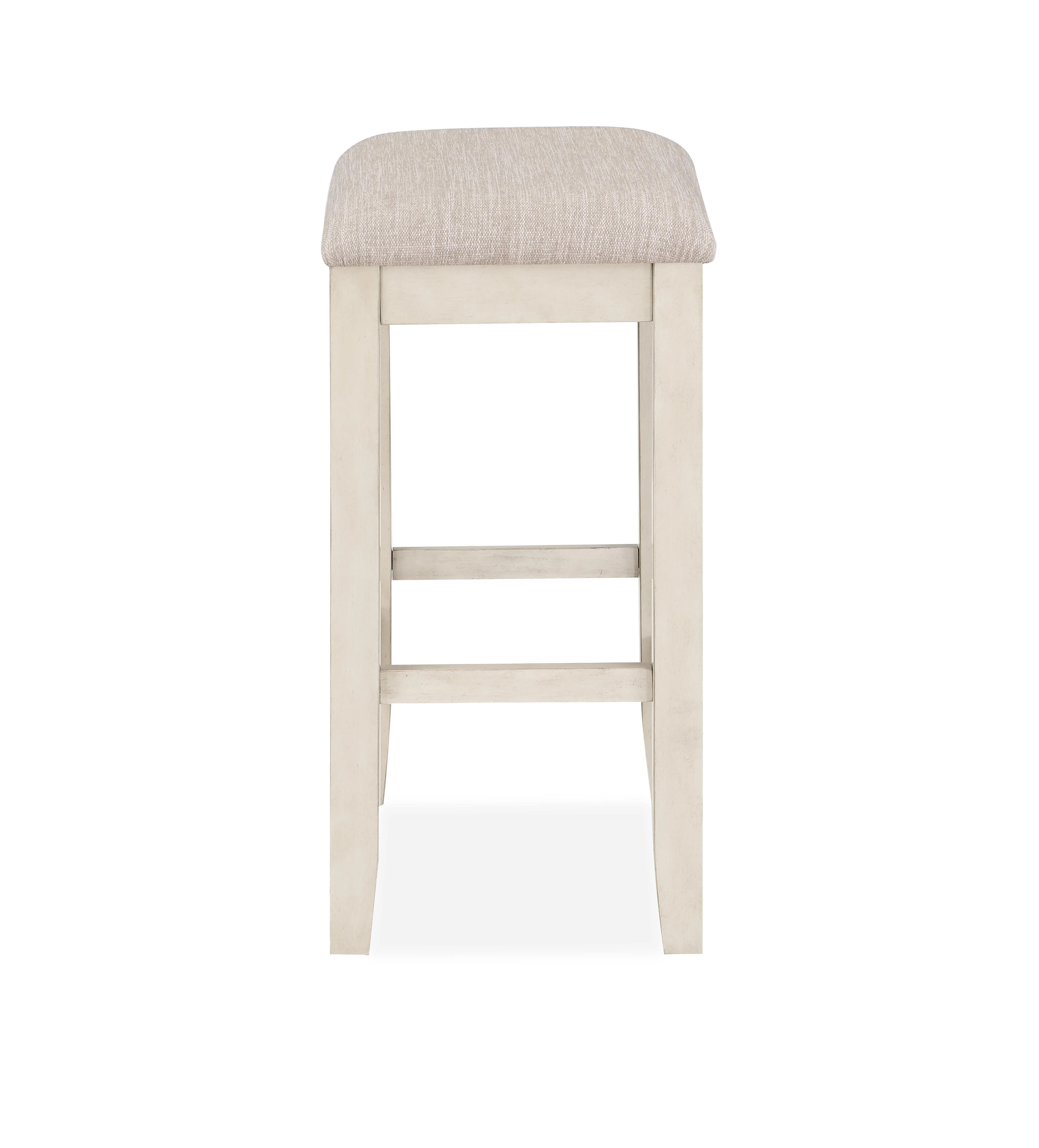 BELLA COUNTER TABLE & 2 STOOLS -2 TONE BISQUE - Image 8