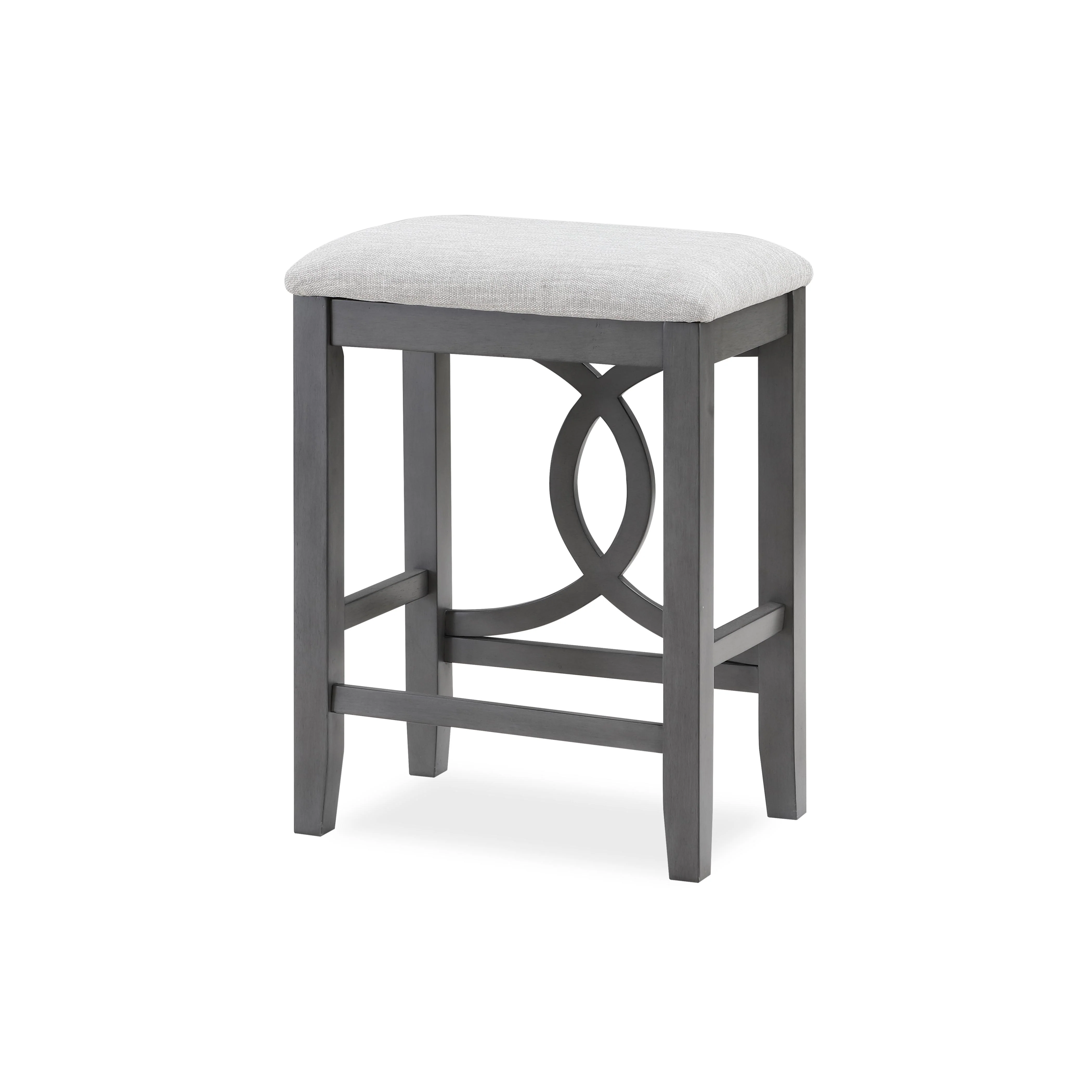 BELLA COUNTER TABLE & 2 STOOLS-GRAY - Image 6