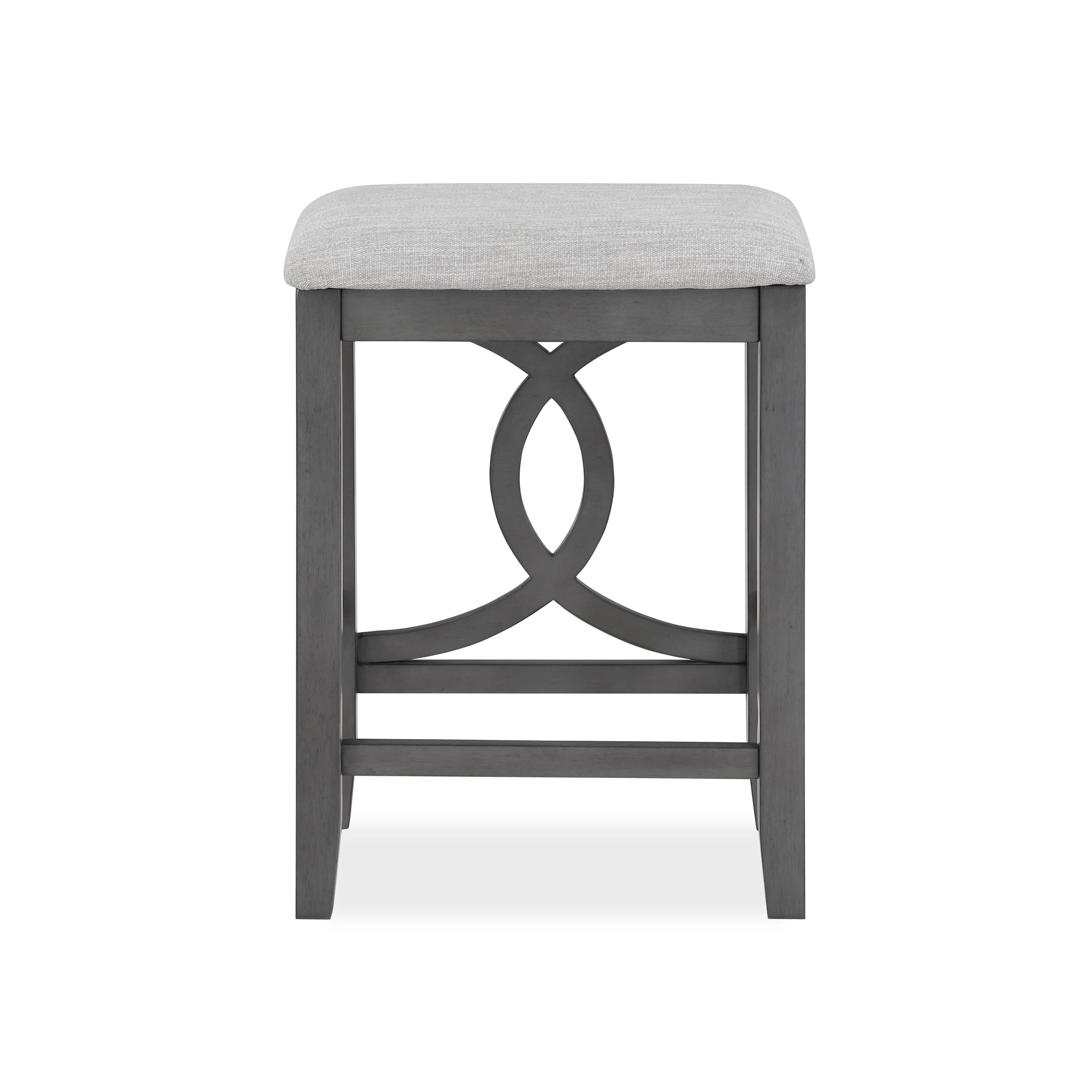 BELLA COUNTER TABLE & 2 STOOLS-GRAY - Image 7