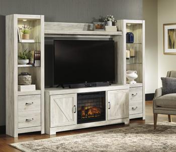 Bellaby 4-Piece Entertainment Center with Electric Fireplace - Image 3