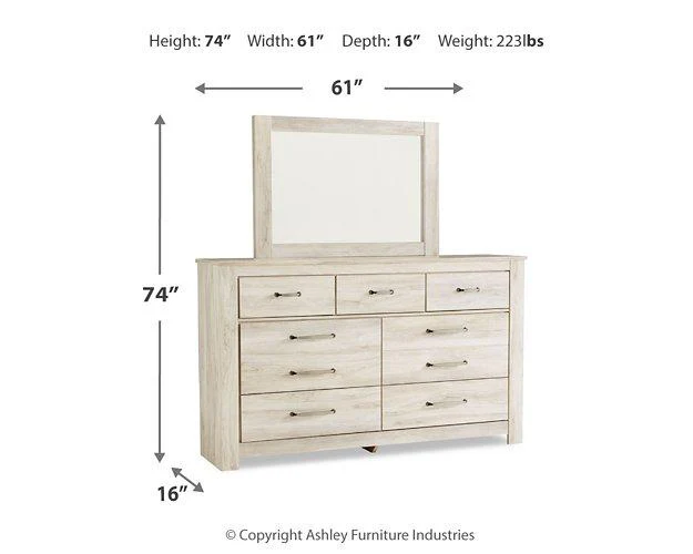 Bellaby Dresser and Mirror - Image 4