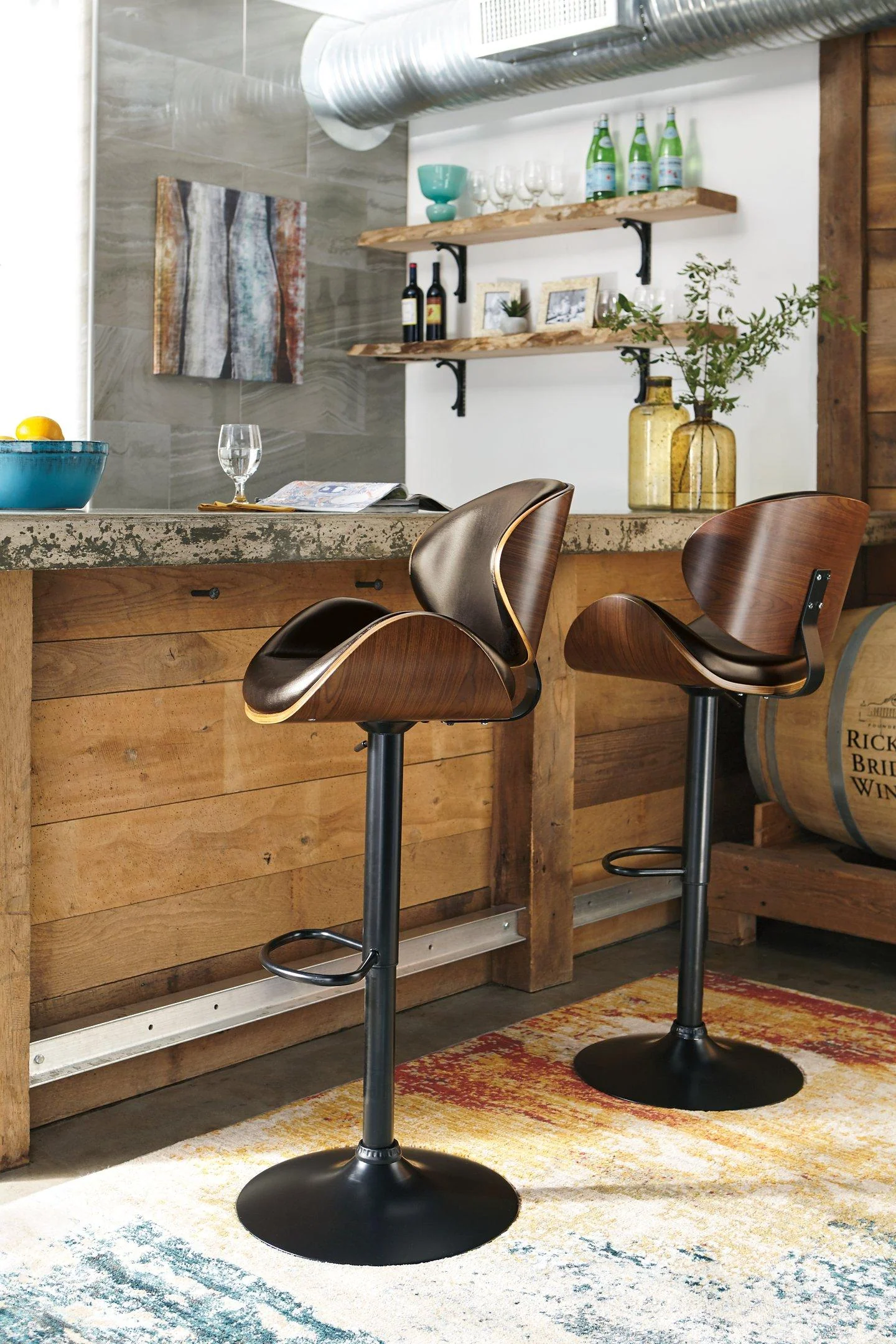 Bellatier Adjustable Height Bar Stool - Image 12