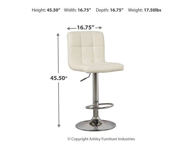 Bellatier Adjustable Height Bar Stool - Image 24
