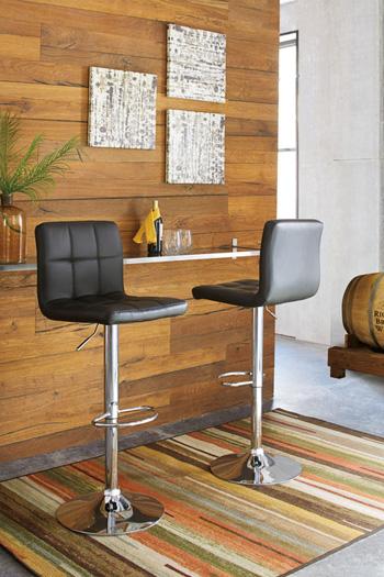 Bellatier Adjustable Height Bar Stool - Image 3