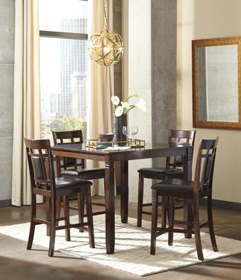 Bennox Counter Height Dining Table and Bar Stools (Set of 5) - Image 3