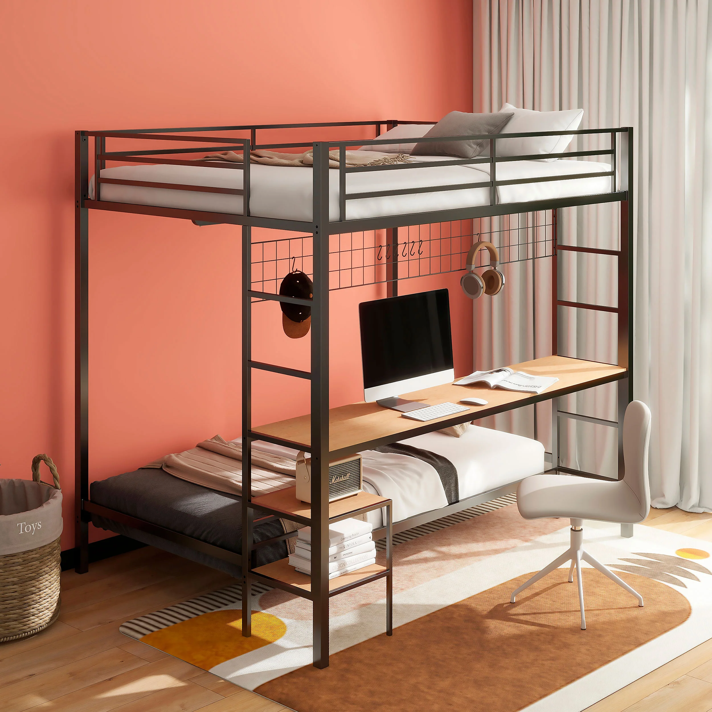 Bettoni Workstation Bunk Bed - Image 2